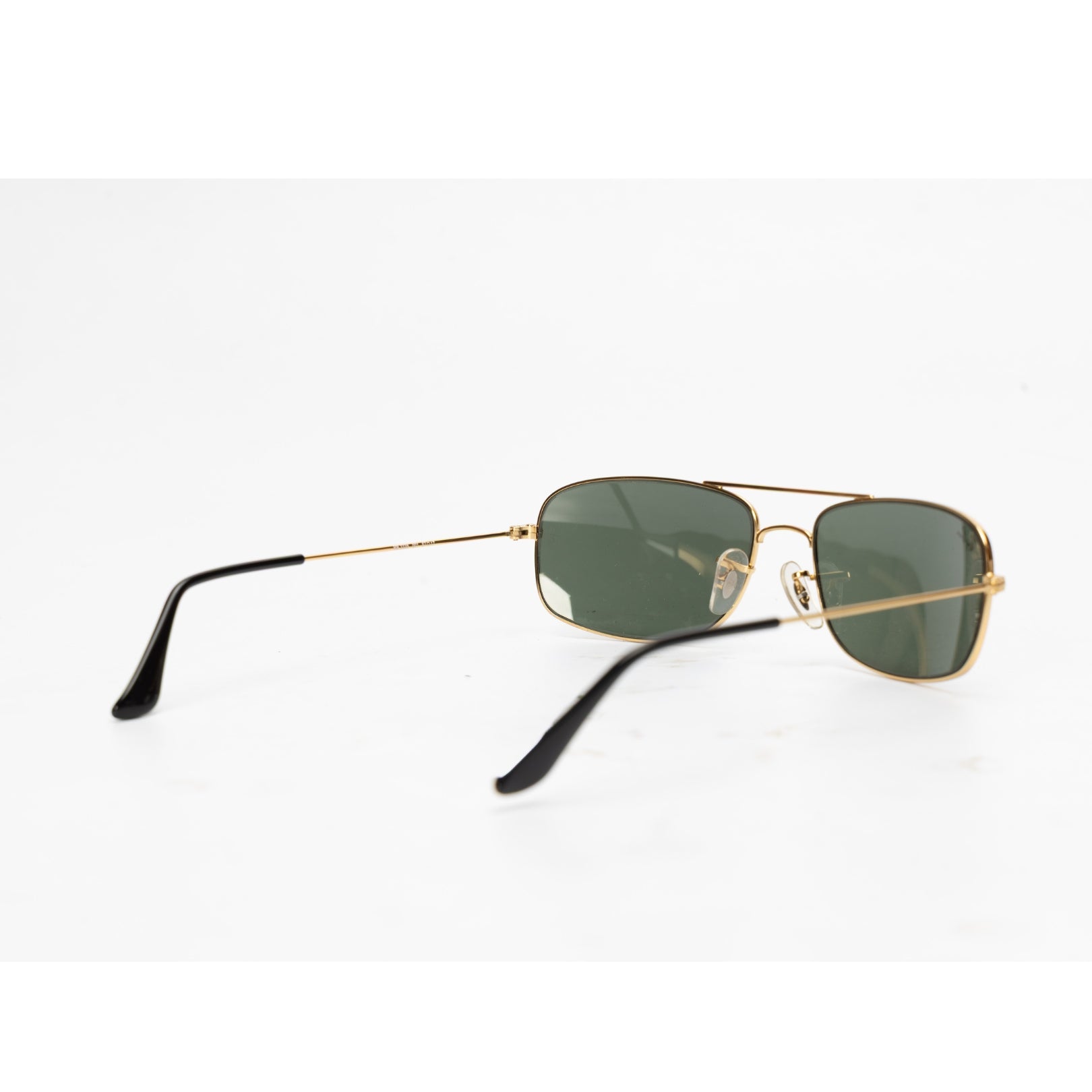 Ray Ban Green Rectangular Frame Sunglasses