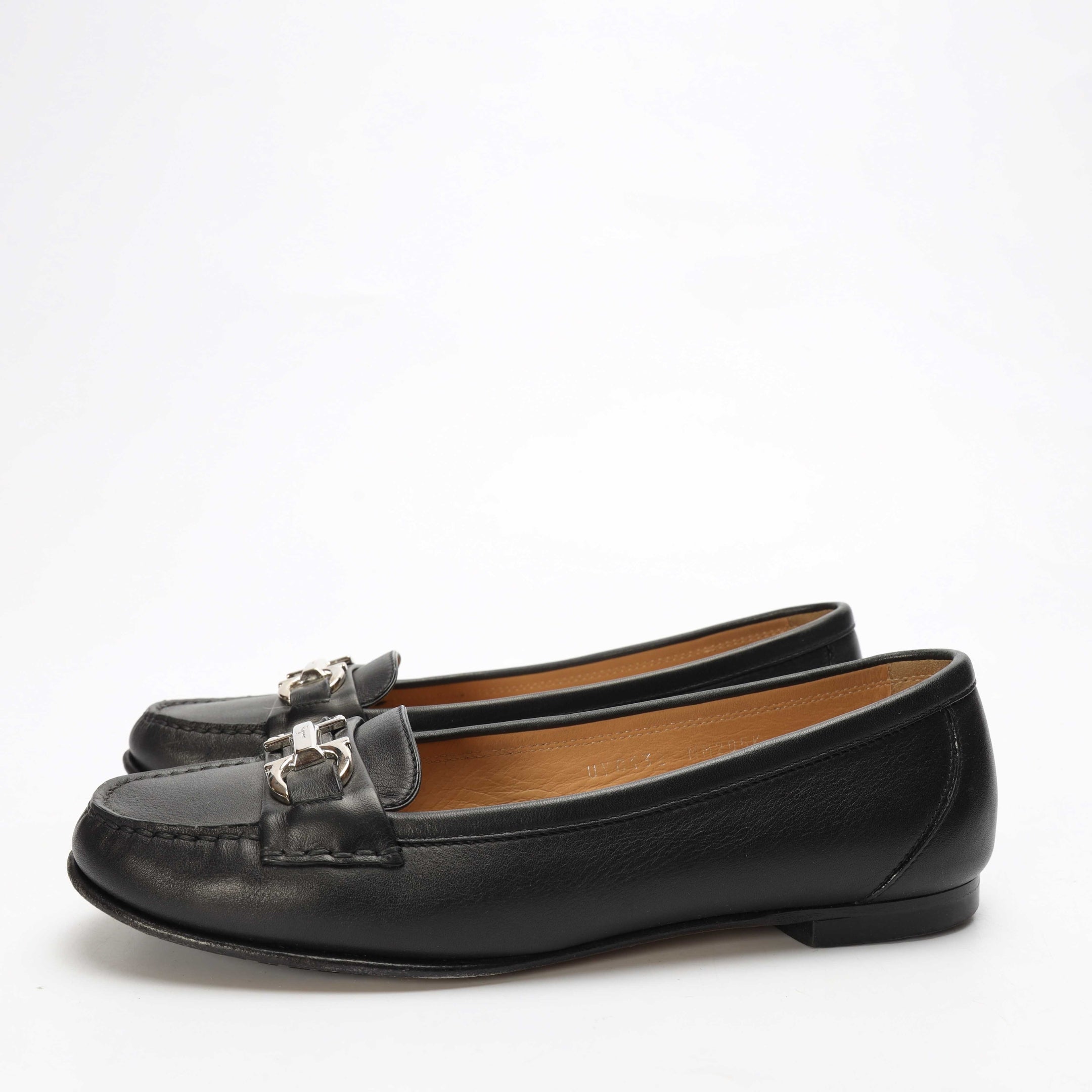 Salvatore Ferragamo Gancini Ornament Moccasins