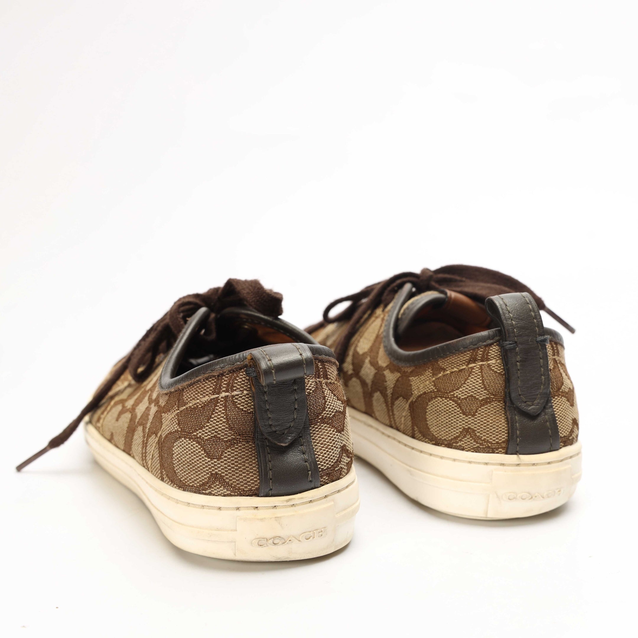 Coach Low-Top Lace-Up Sneakers