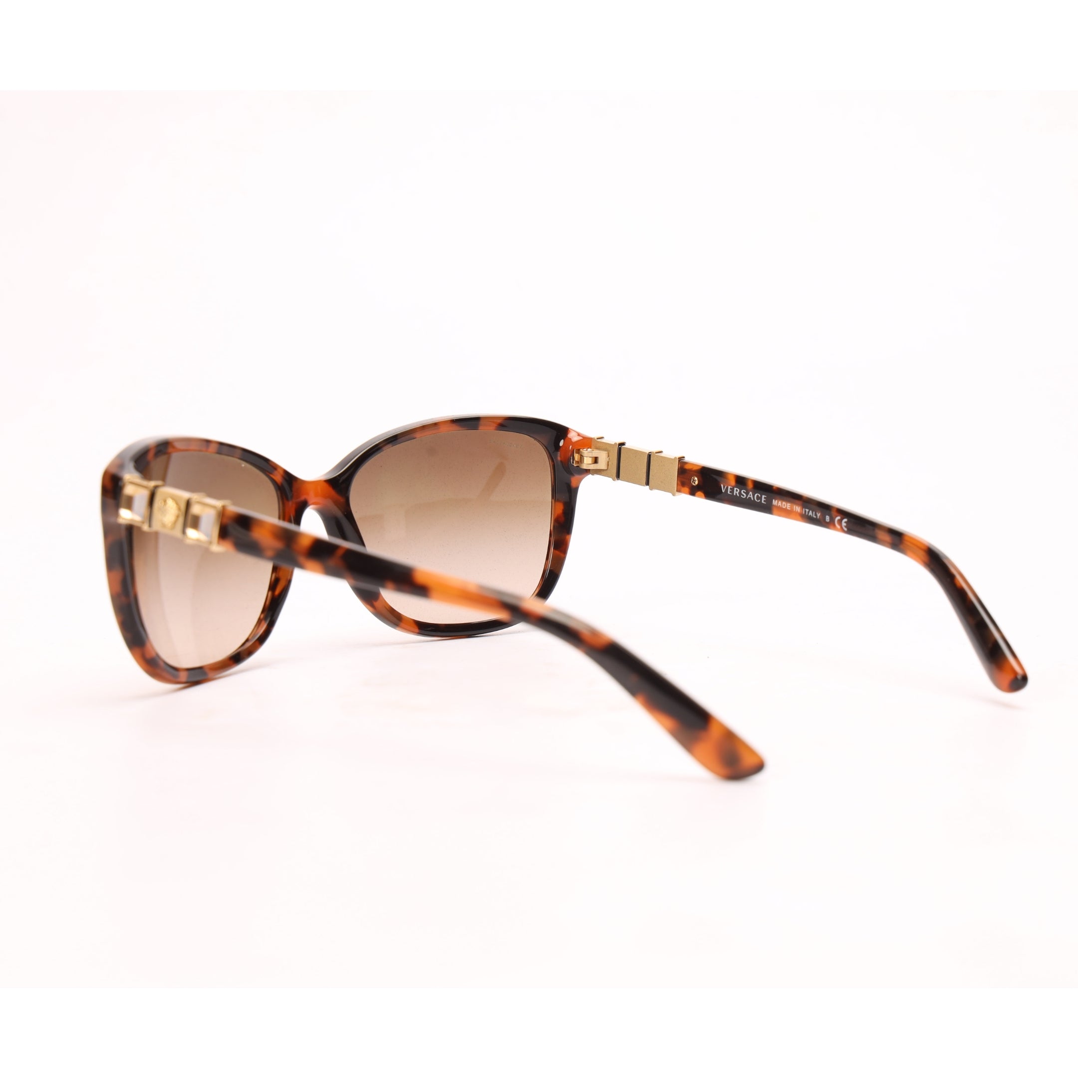 Versace Brown Acetate Sunglasses