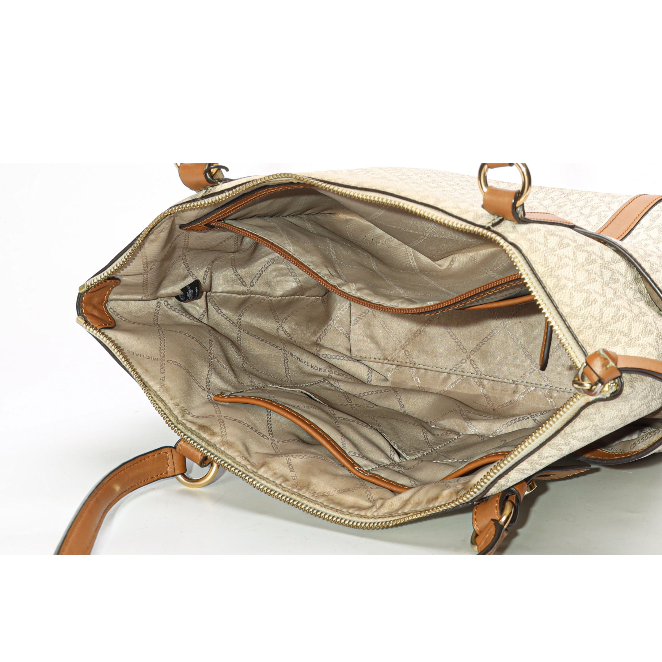 Michael Kors Sullivan Large Logo Top-Zip Tote