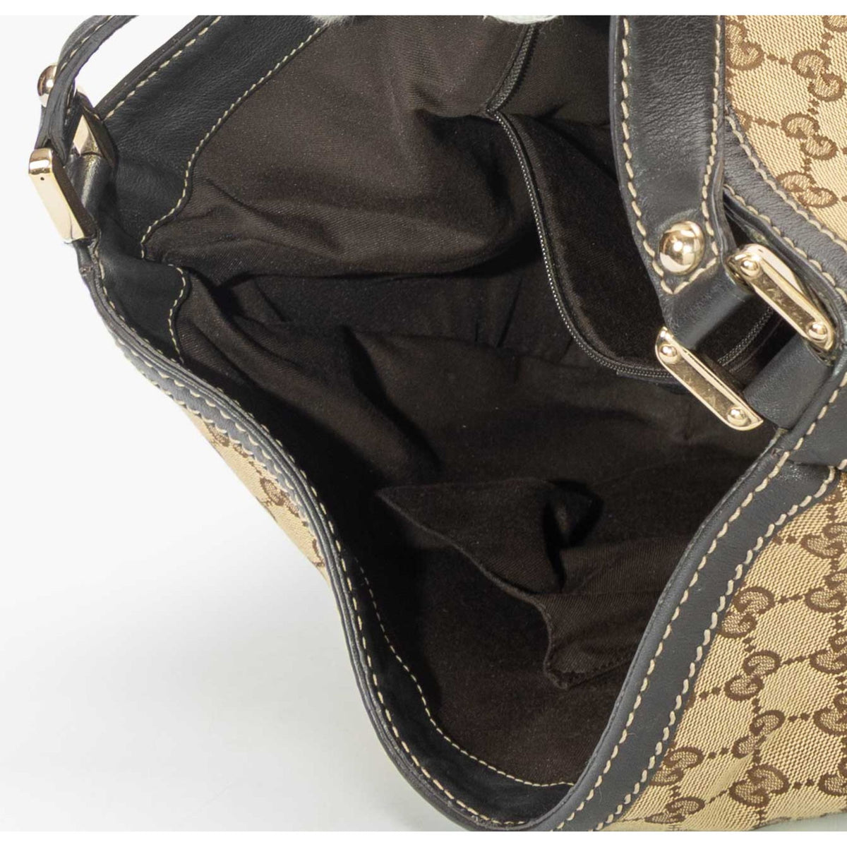 Gucci Monogram Web Shoulder Bag