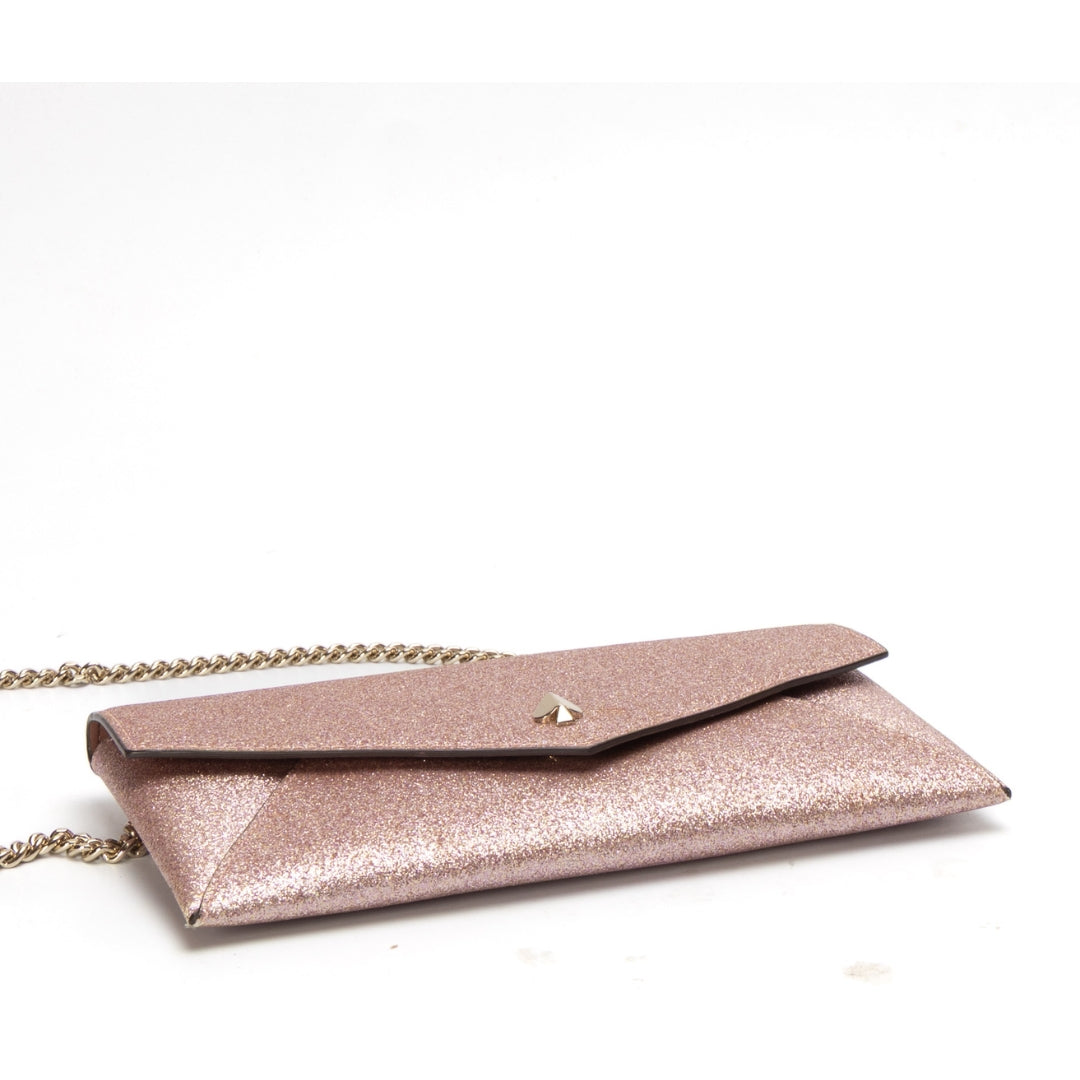 Kate Spade Burgess Rose Court Chain Clutch