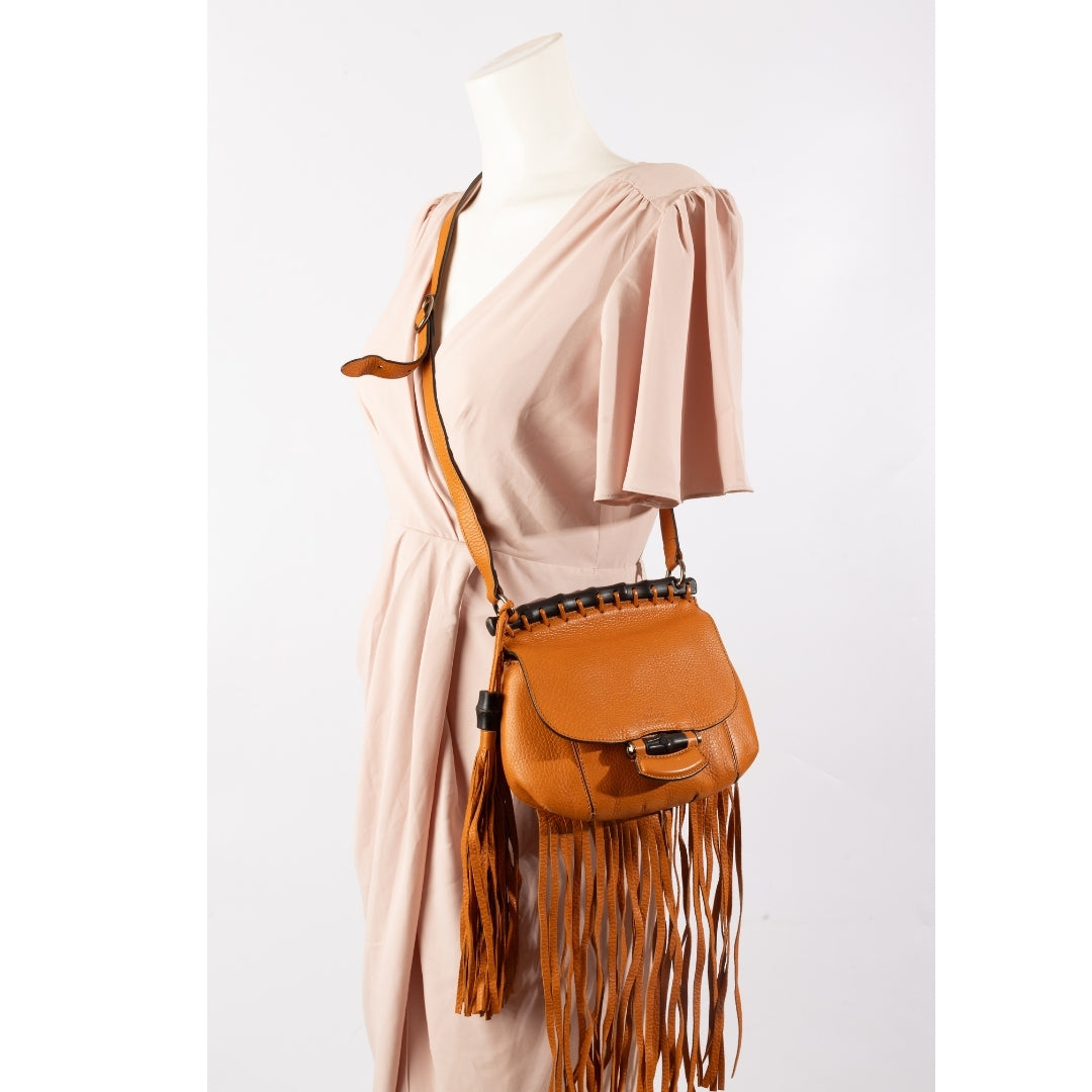 Gucci Medium Nouveau Fringe Crossbody Bag