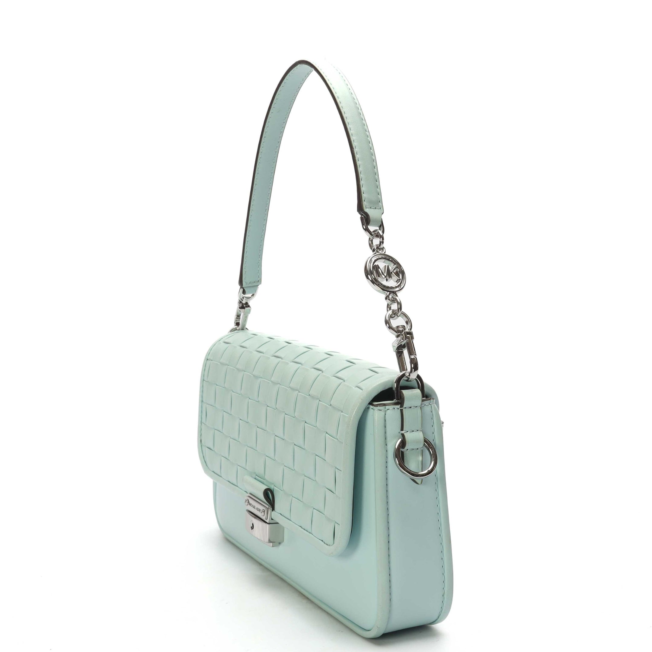 Michael Kors Bradshaw Woven Convertible Shoulder Bag