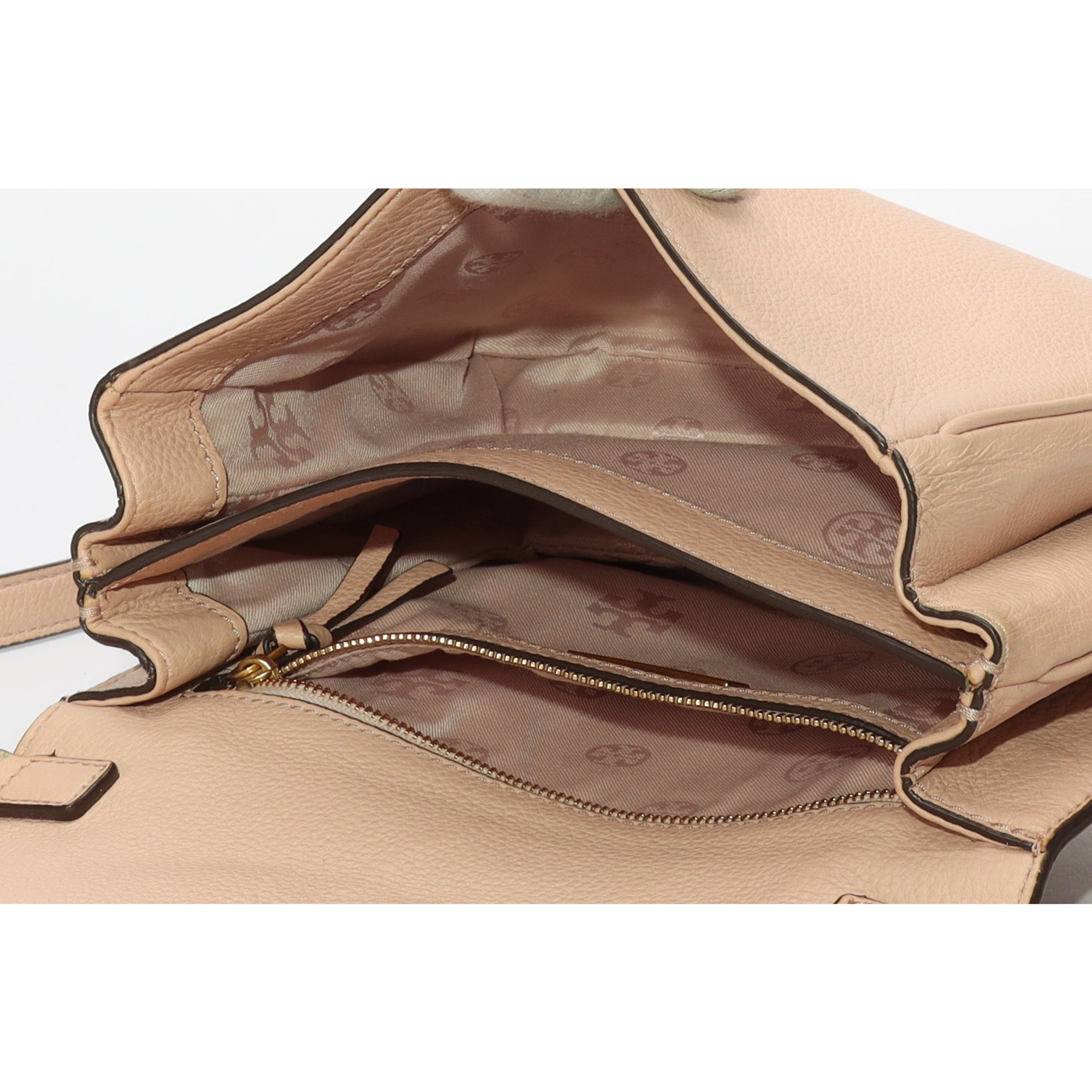 Tory Burch Pink Miller Flap Crossbody Bag