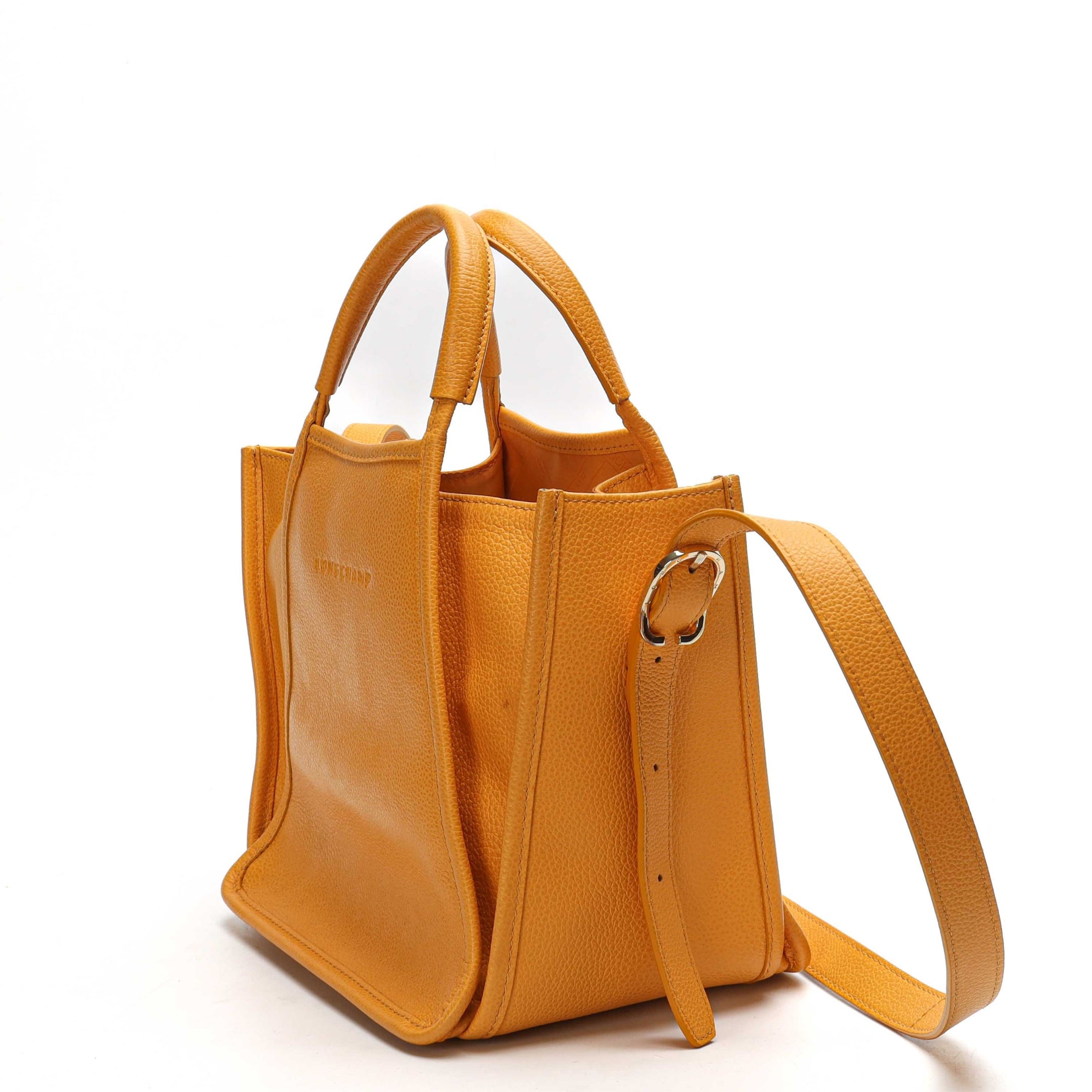 Longchamp Apricot Le Foulonne S Satchel