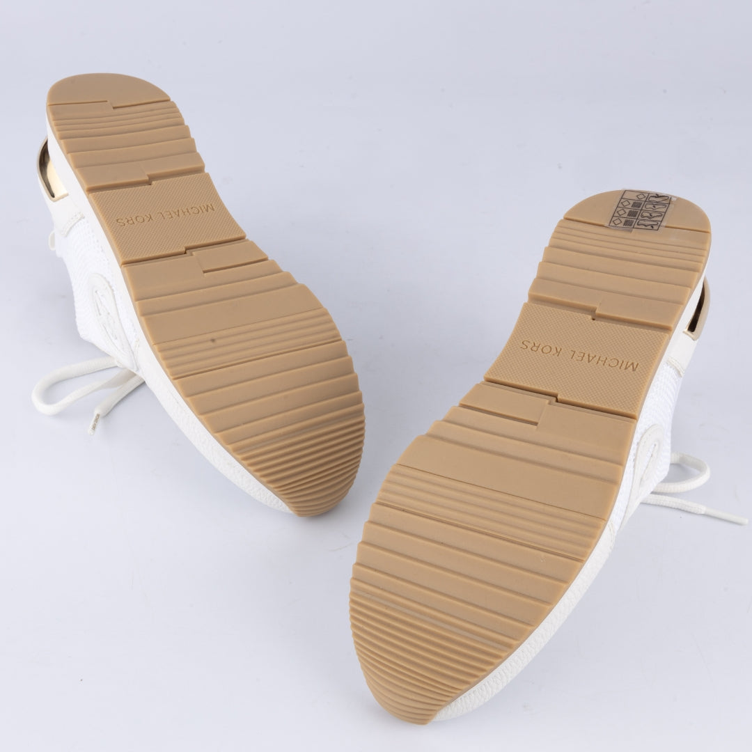 Michael Kors Dev Logo Embossed Sneakers