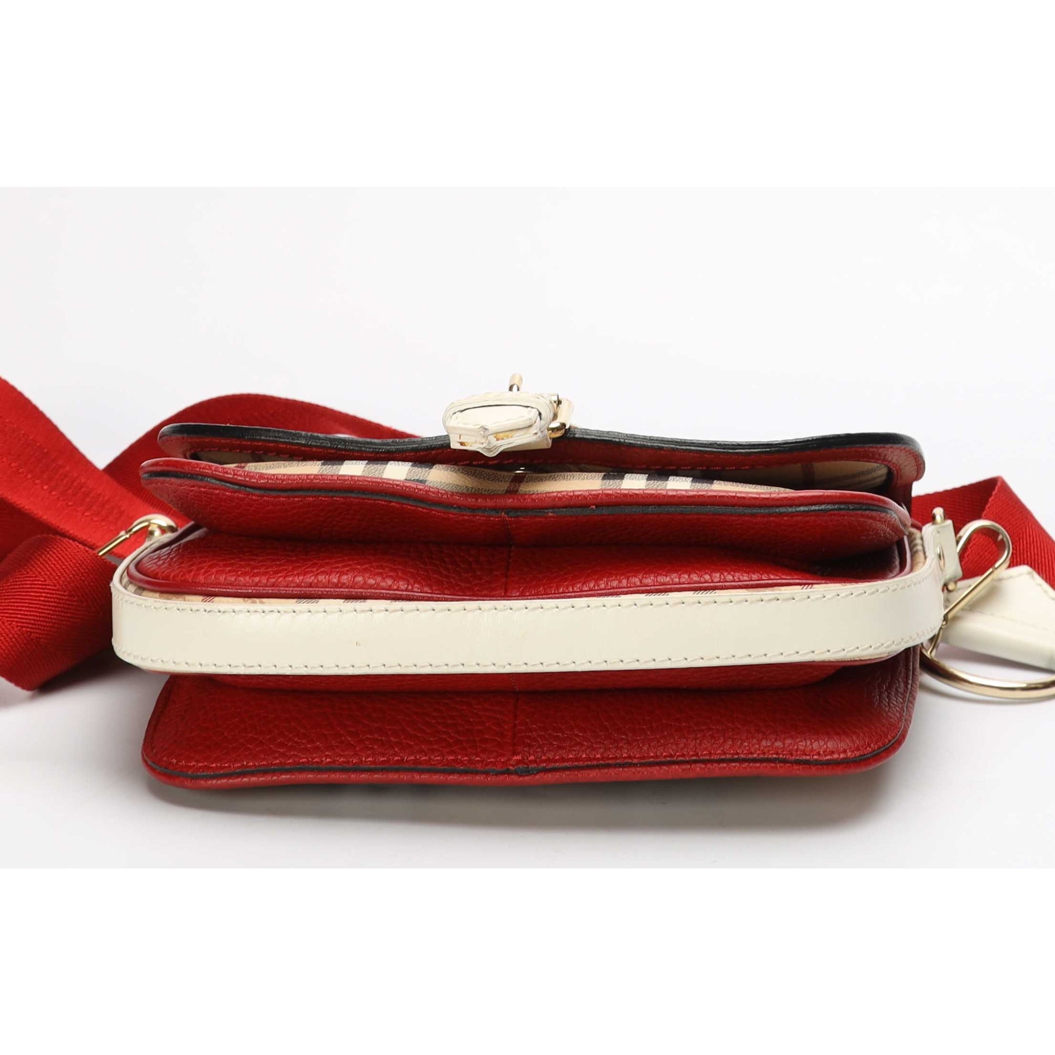 Burberry Haymarket Check Crossbody Bag