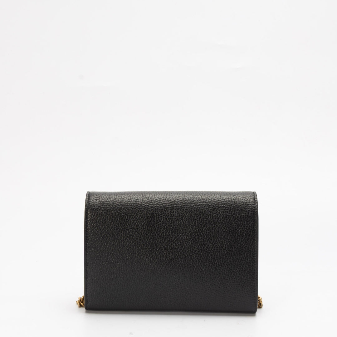 Gucci GG Marmont Black Mini Chain Bag