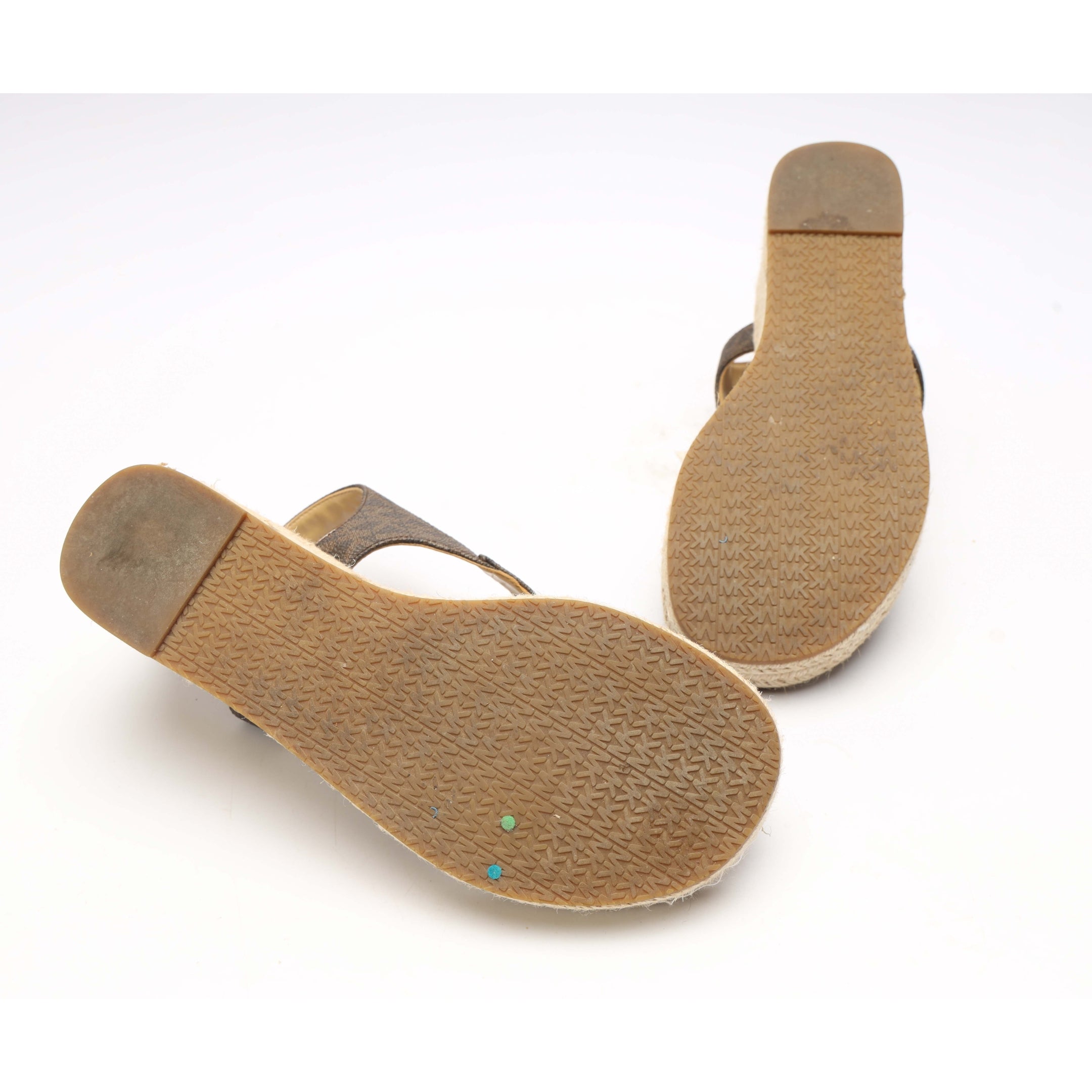Michael Kors Laney Logo Espadrille Wedge Sandal