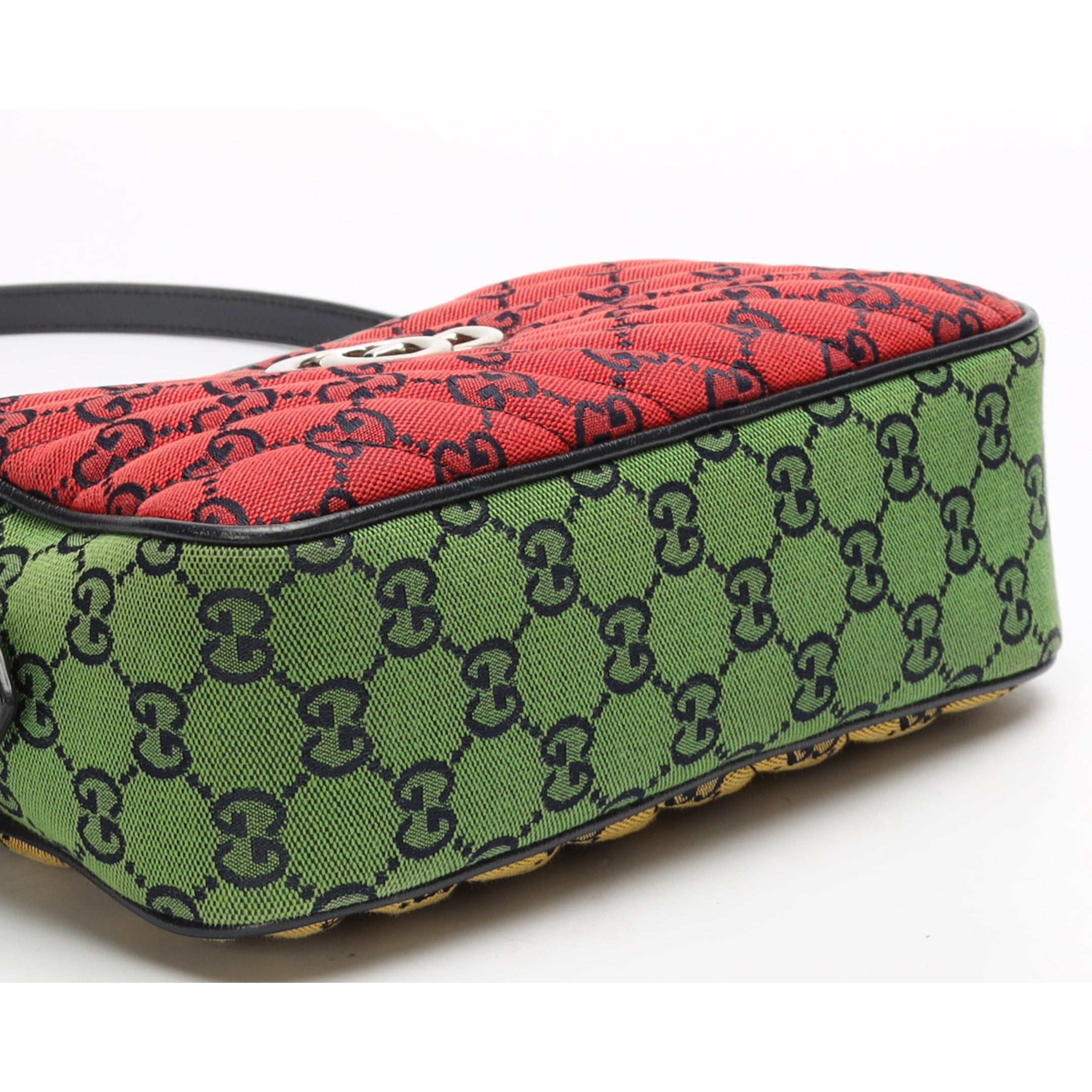 Gucci GG Canvas Marmont Multicolor Crossbody Bag