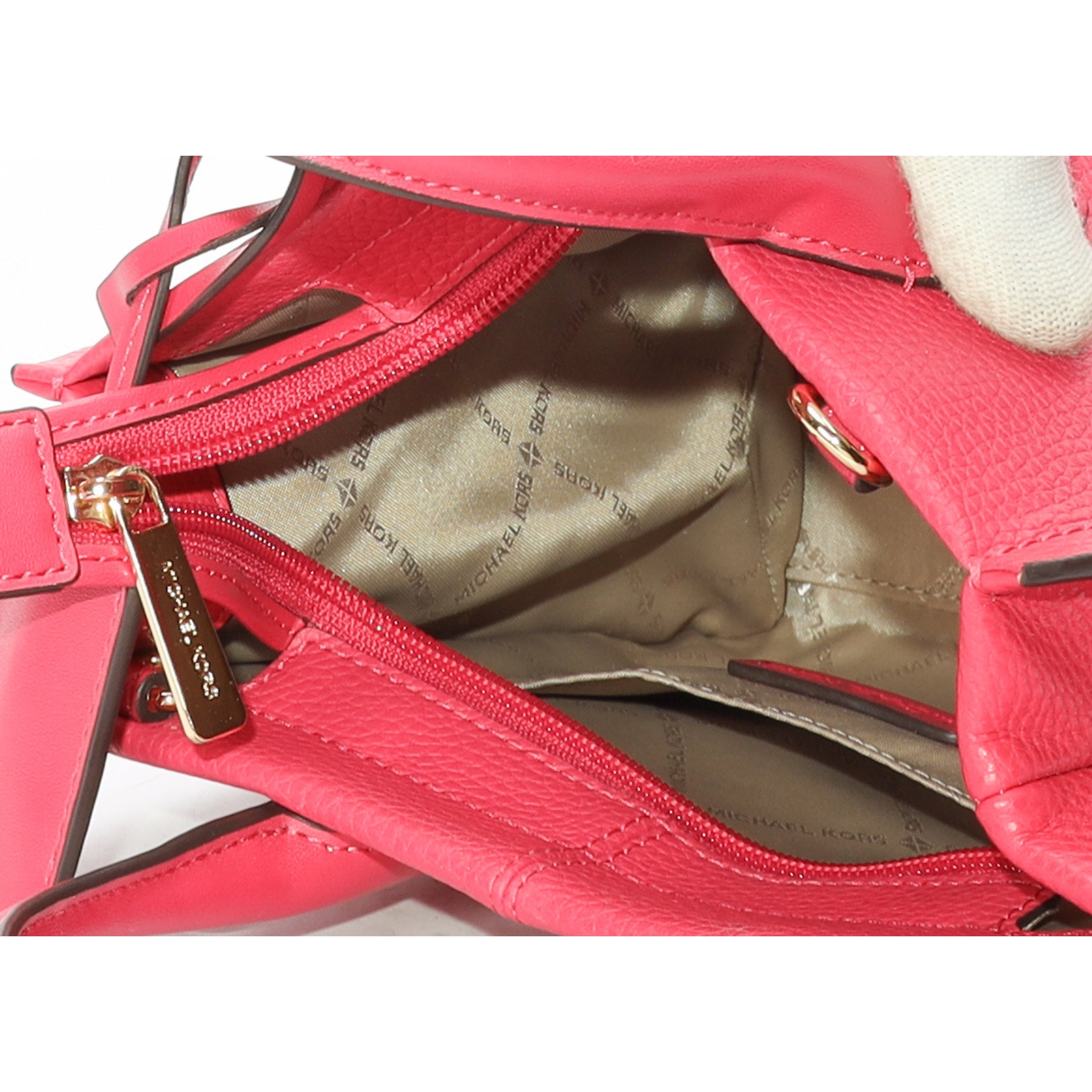 Michael Kors Mirella Pink Crossbody Bag