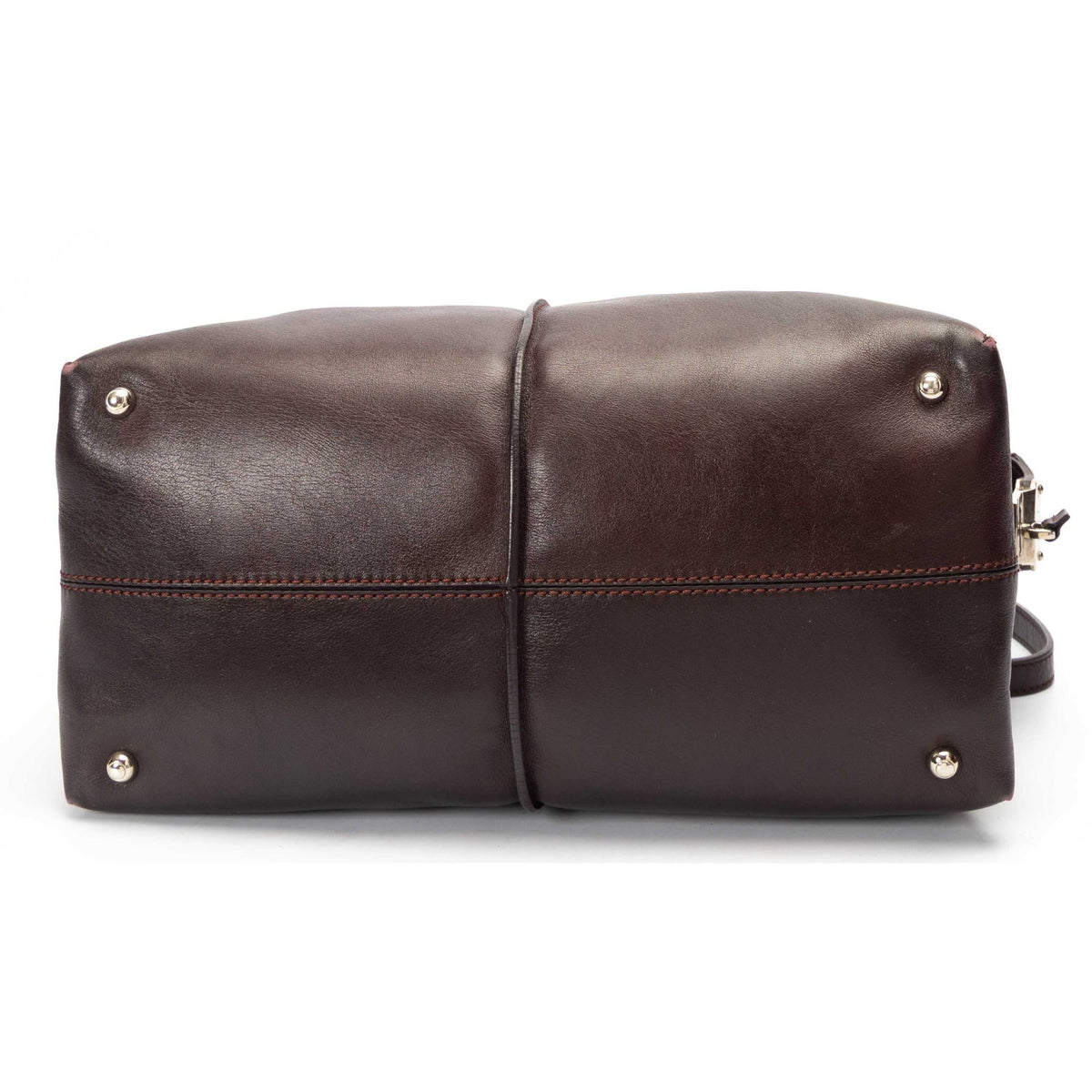 Tod's Brown D Cube Convertible Satchel