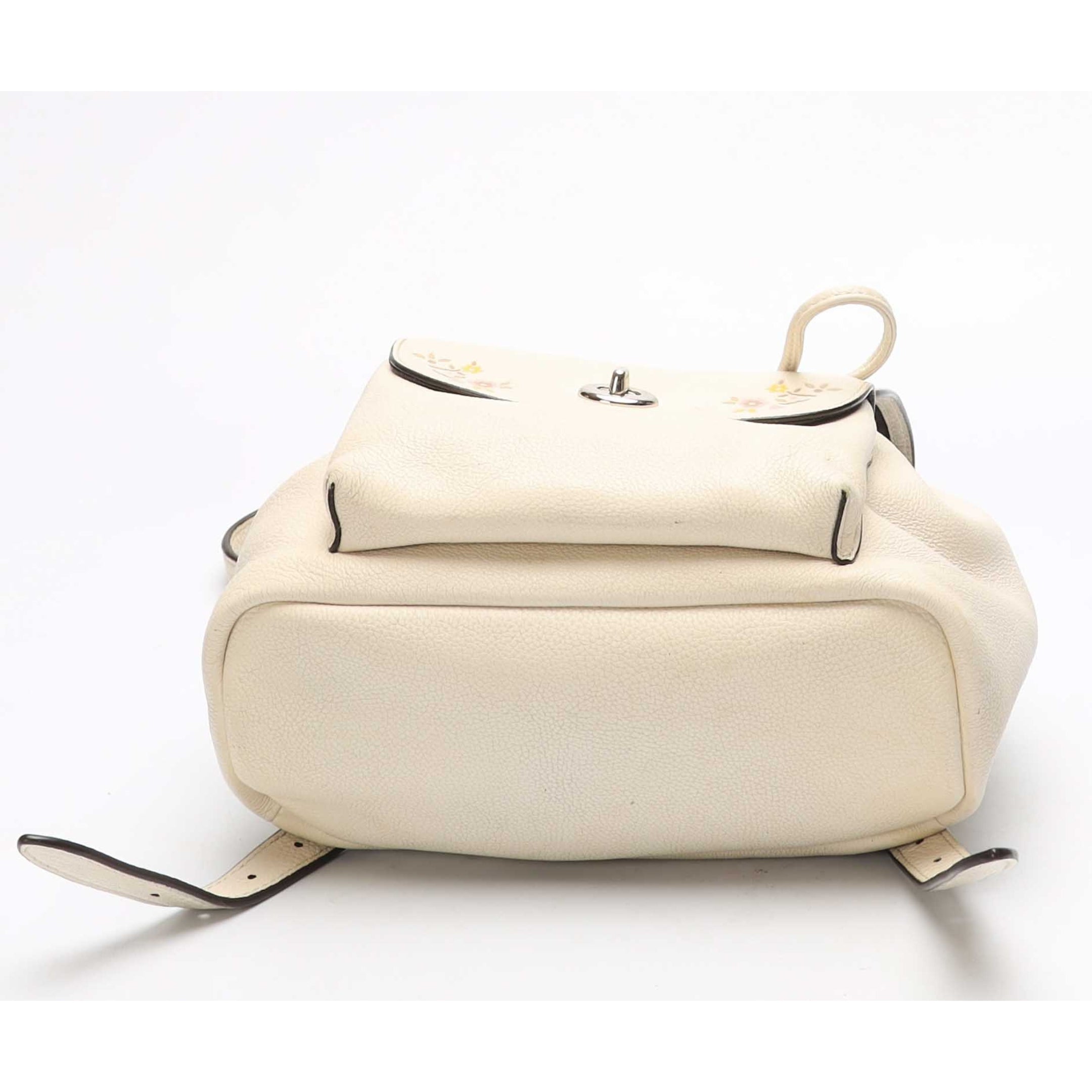 Coach White Billie Backpack