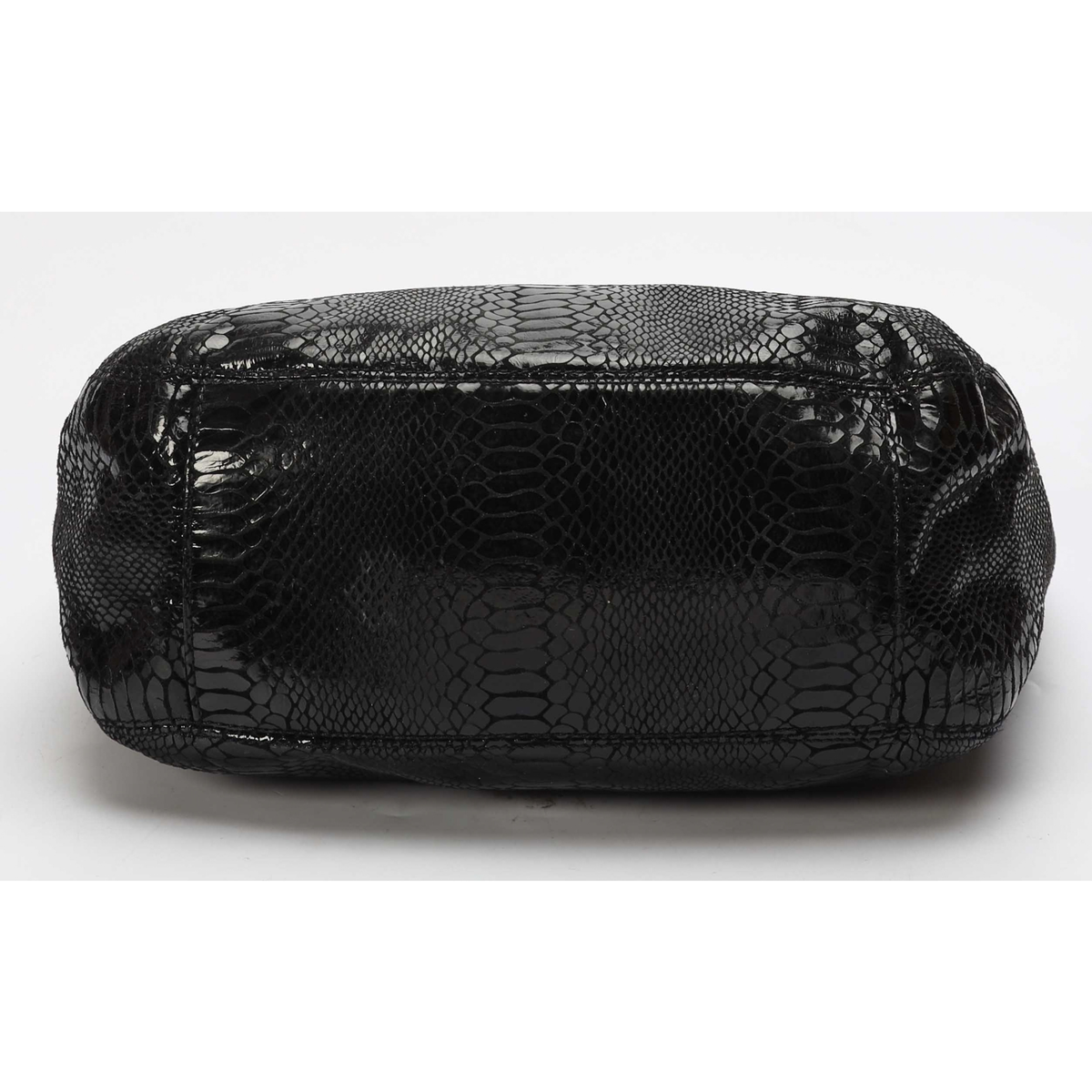 Michael Kors Embossed Black Shoulder Bag