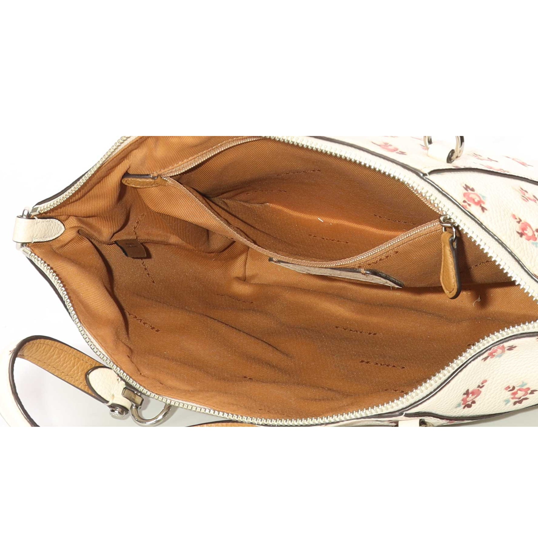 Coach Prairie Rose Print Satchel Crossbody Bag