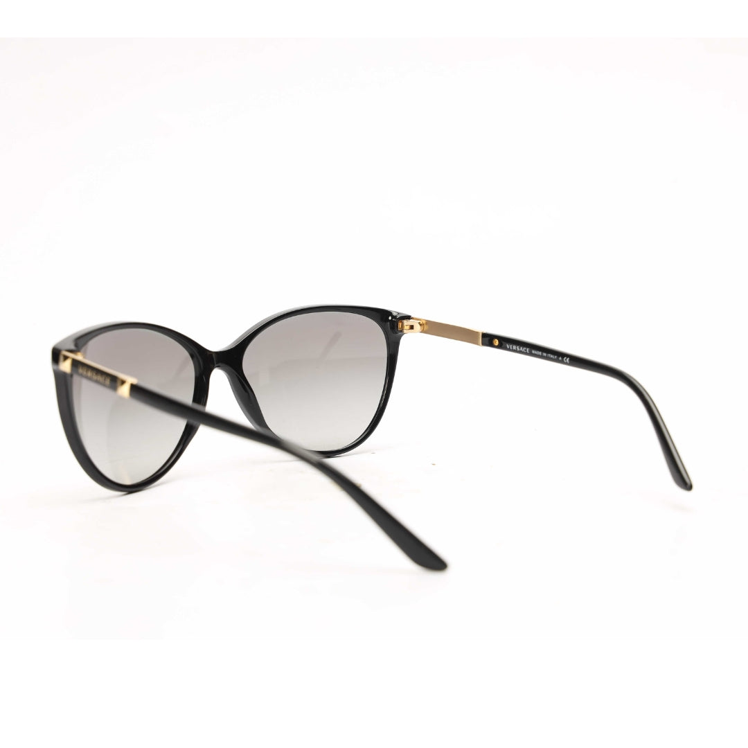 Versace Black Cat Eye Gradient Sunglasses