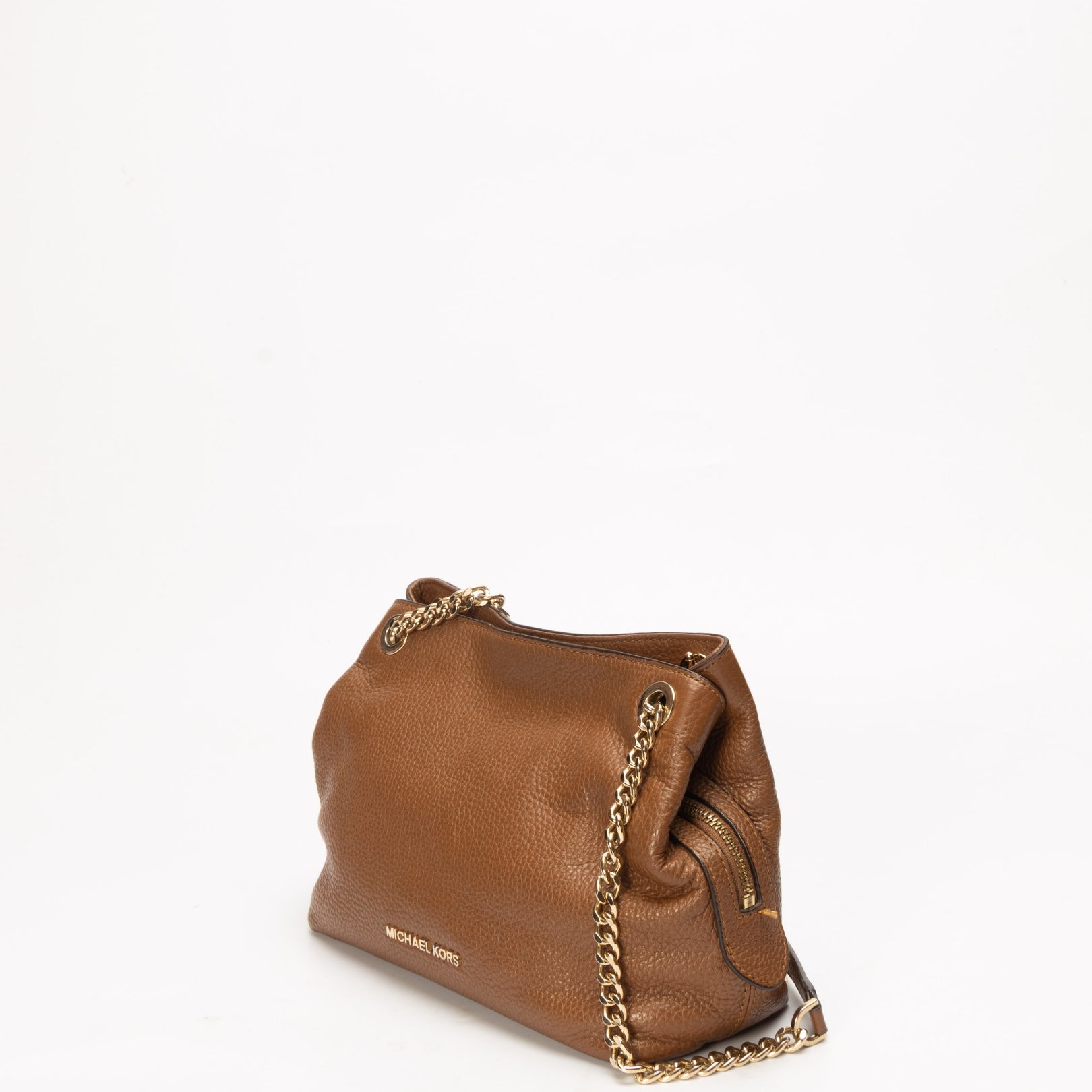 Michael Kors Brown Jet Set Travel Hobo Bag