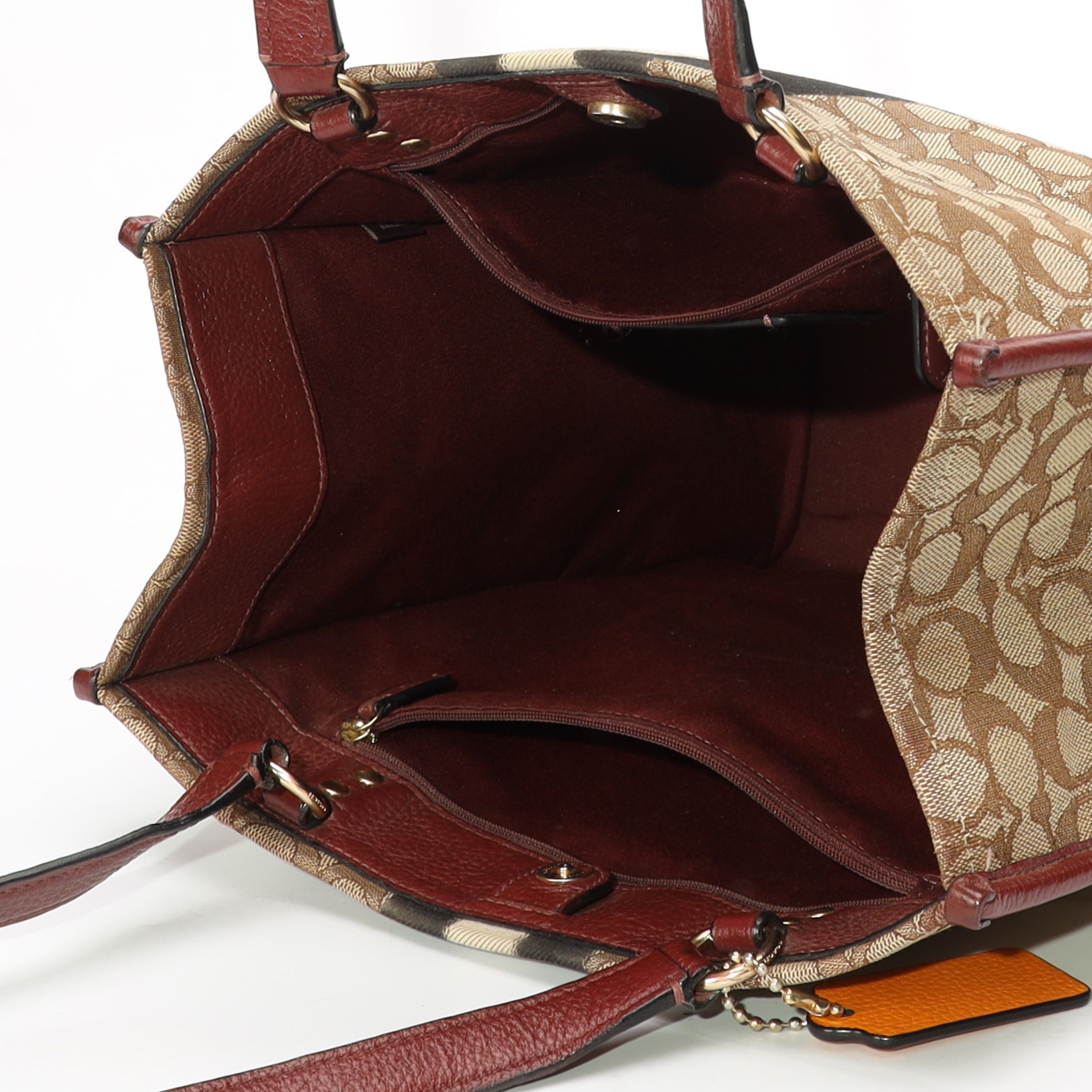 Coach Dempsey Signature Jacquard Carryall Tote