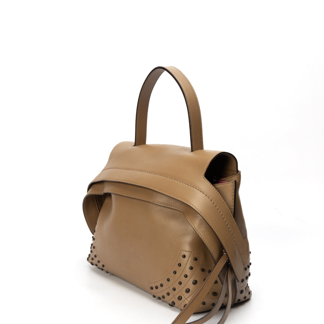 Tod's Wave Studded Crossbody Bag