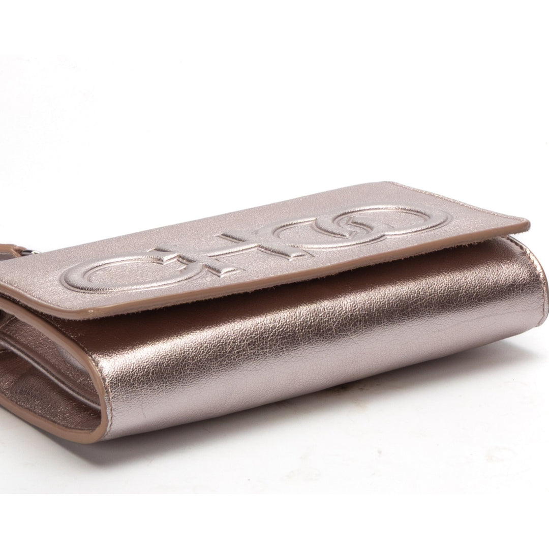 Jimmy Choo Adelia Metallic Sling Bag