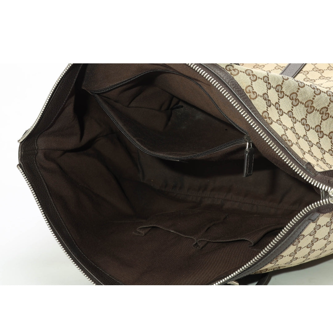 Gucci GG Jacquard Canvas Tote