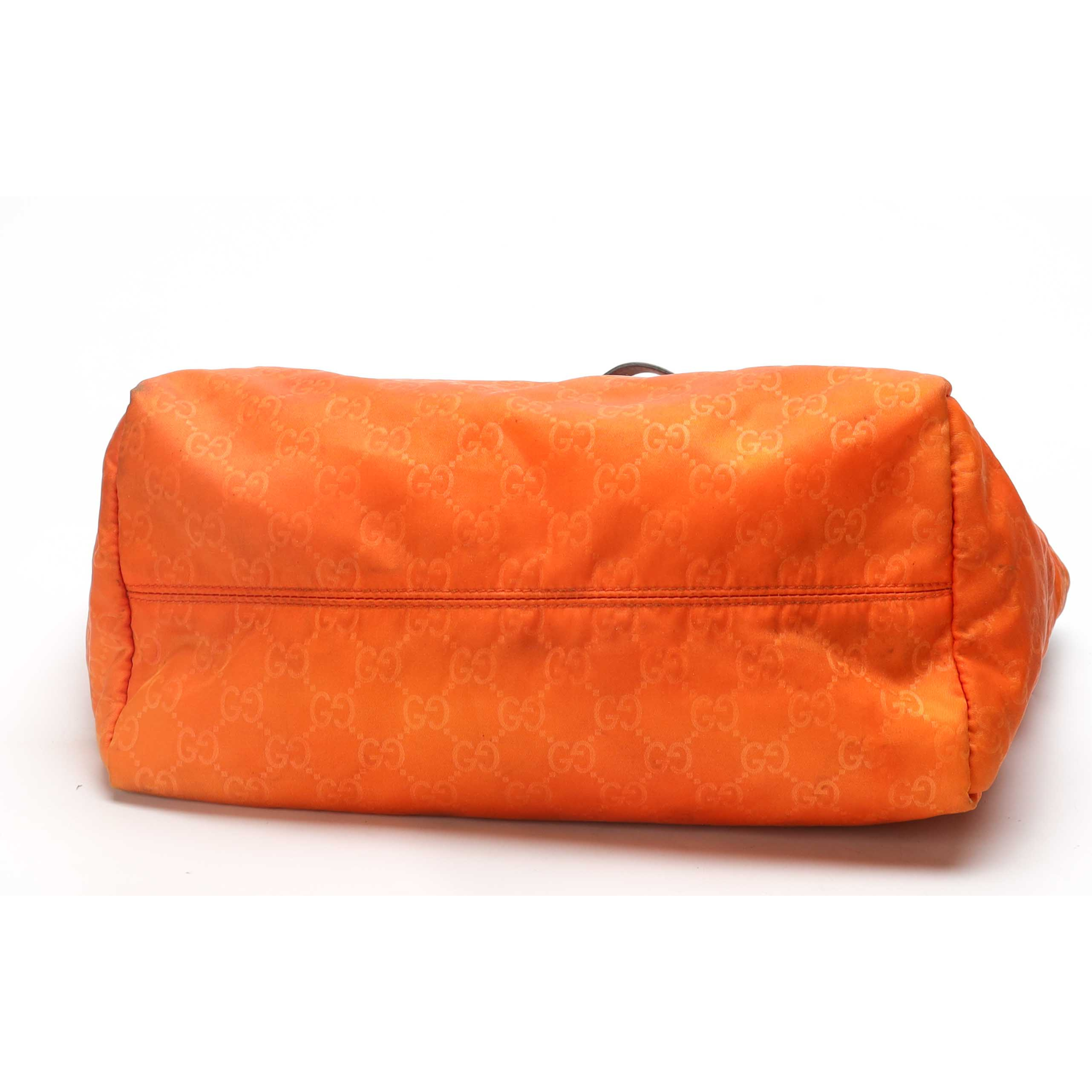Gucci GG Monogram Orange Tote