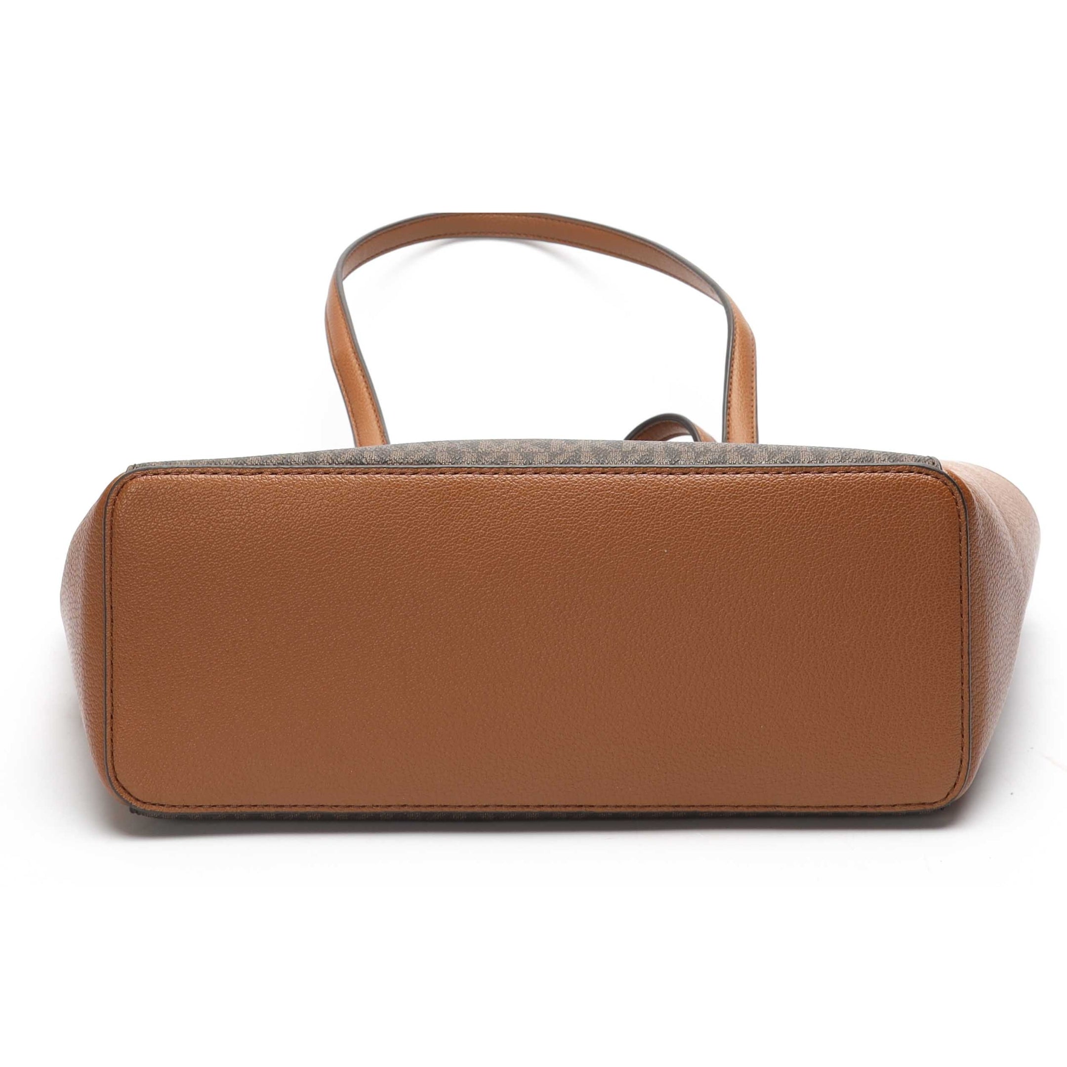 Michael Kors Charlotte Logo Brown Tote Bag