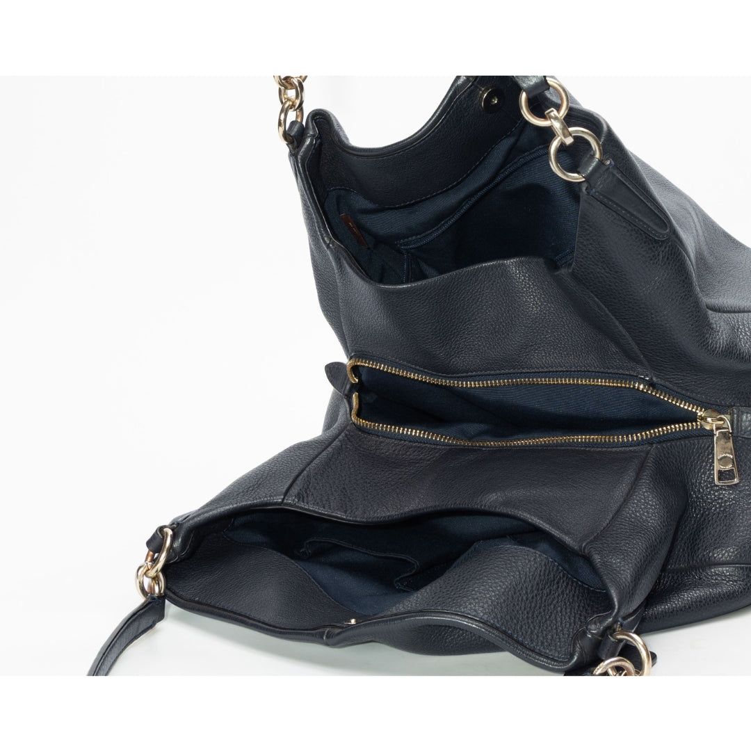Coach Black Edie Shoulder Bag