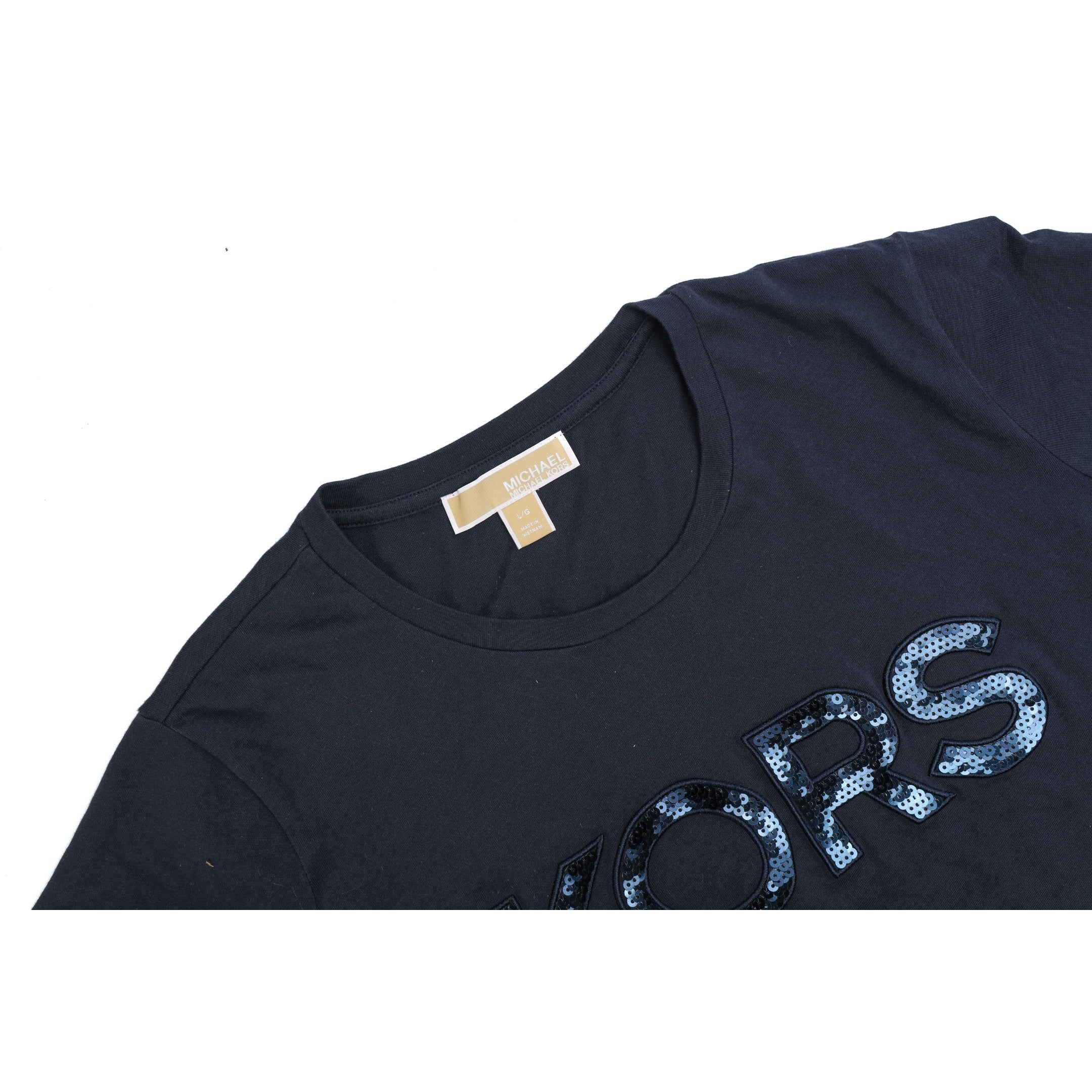 Michael Kors Sequined Logo T-Shirt