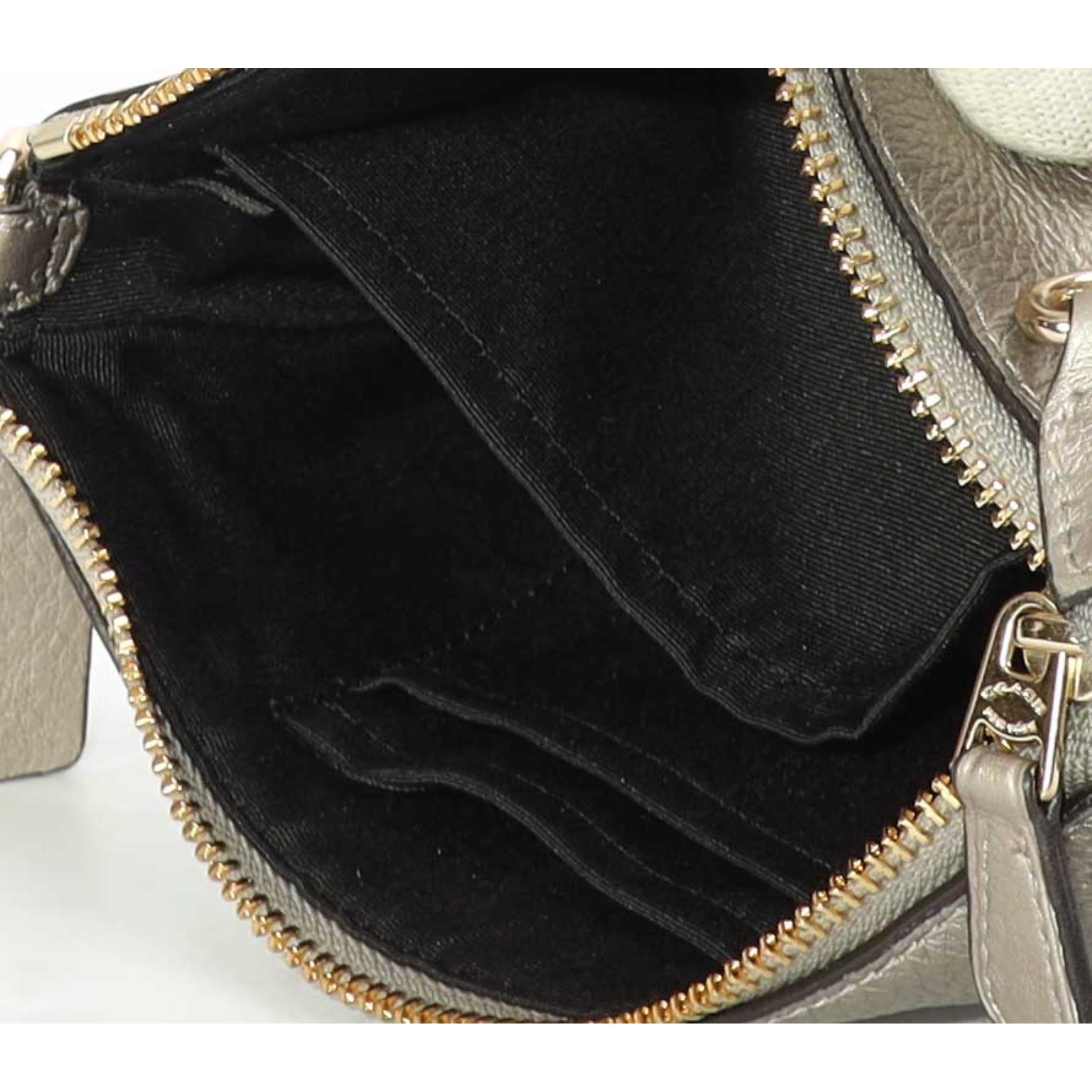 Coach Metallic Gold Pochette Bag