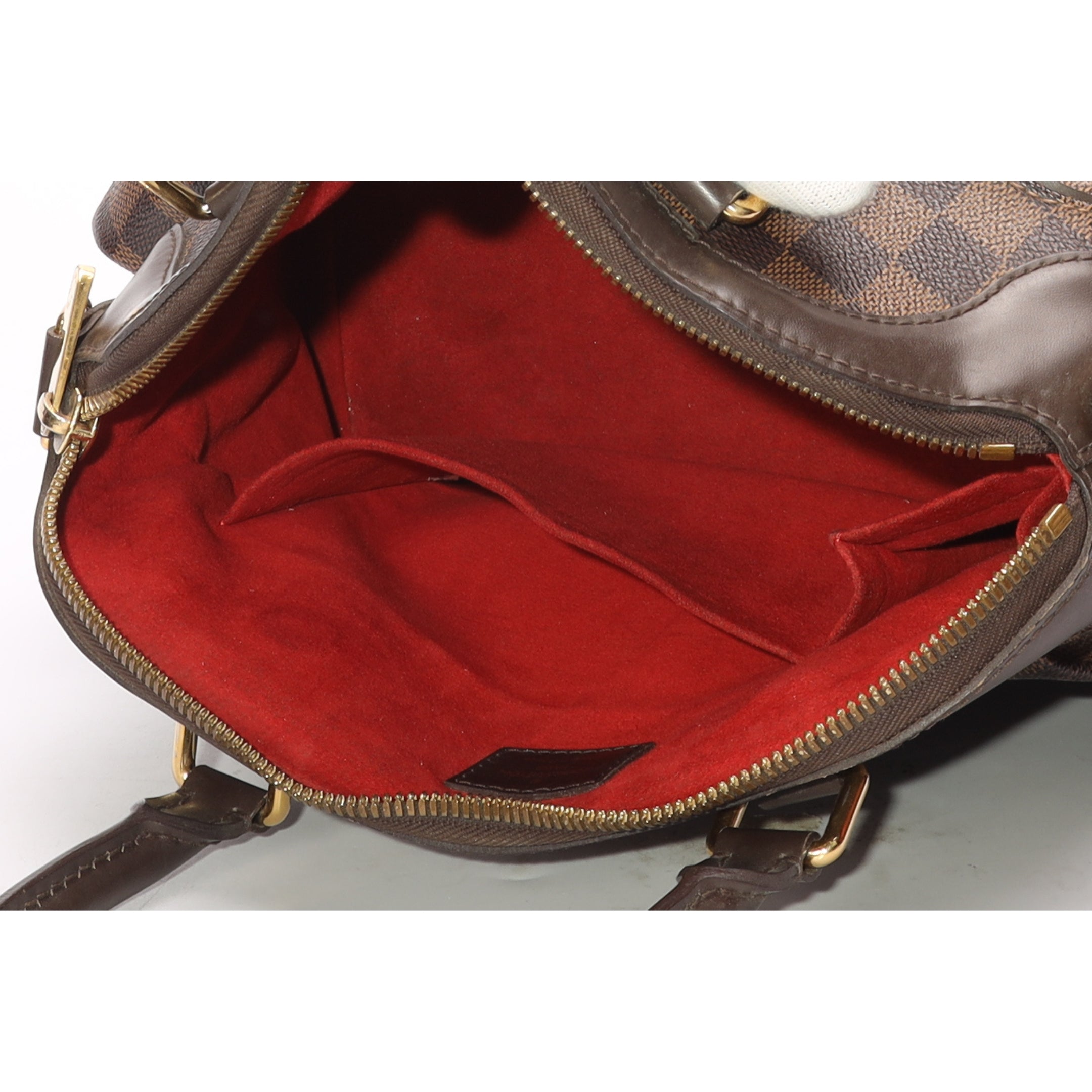 Louis Vuitton Trevi Damier Ebene Satchel Bag