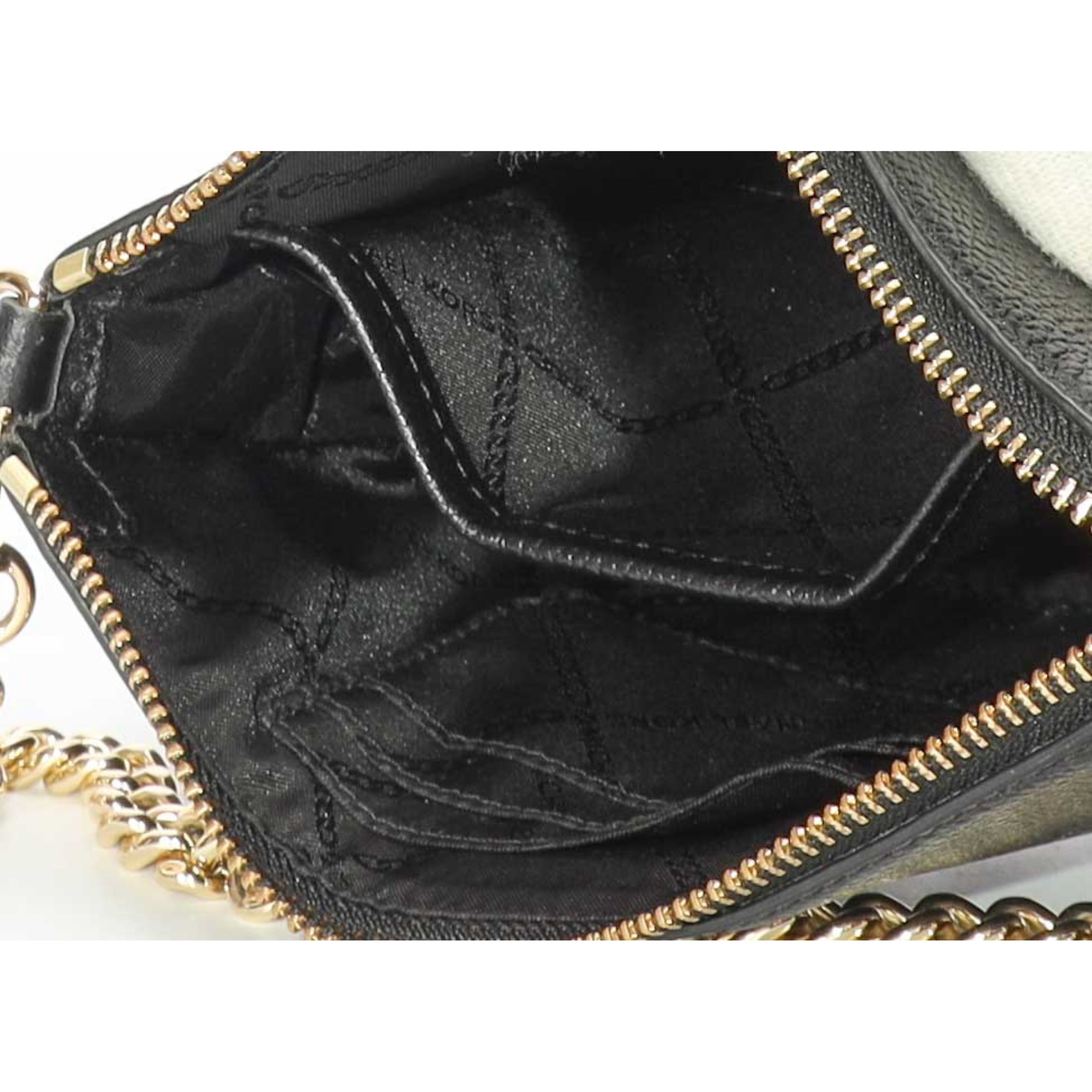 Michael Kors Black Jet Set Chain Wallet