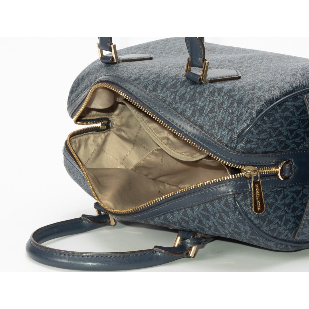 Michael Kors Bedford Legacy Logo Medium Duffle Cross Body Bag