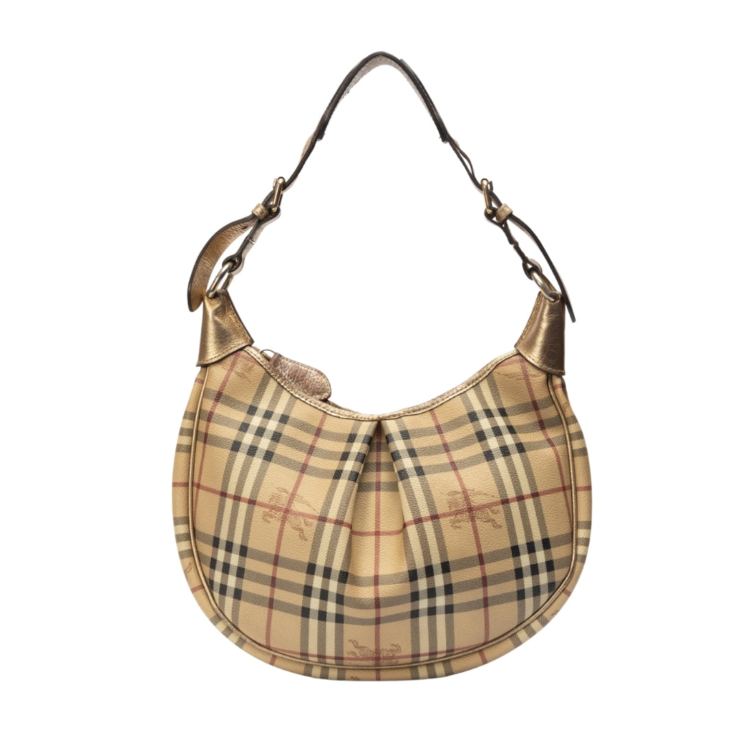 Burberry Super Nova Check Shoulder Bag