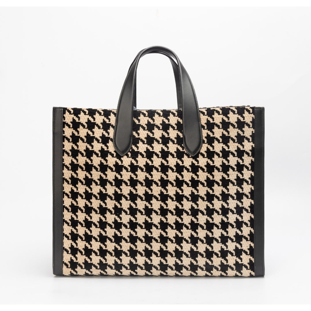 Kate Spade Black Multi Manhattan Large Tote