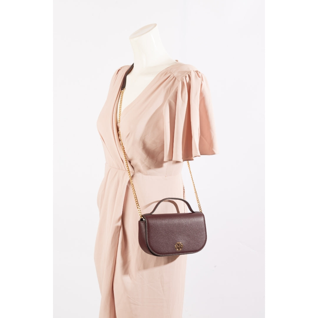 Tory Burch Robinson Pebbled Shoulder Bag