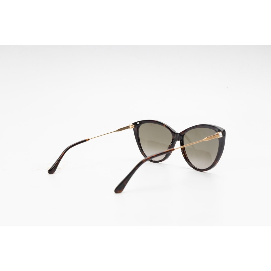 Jimmy Choo Brown Cat Eye Sunglasses