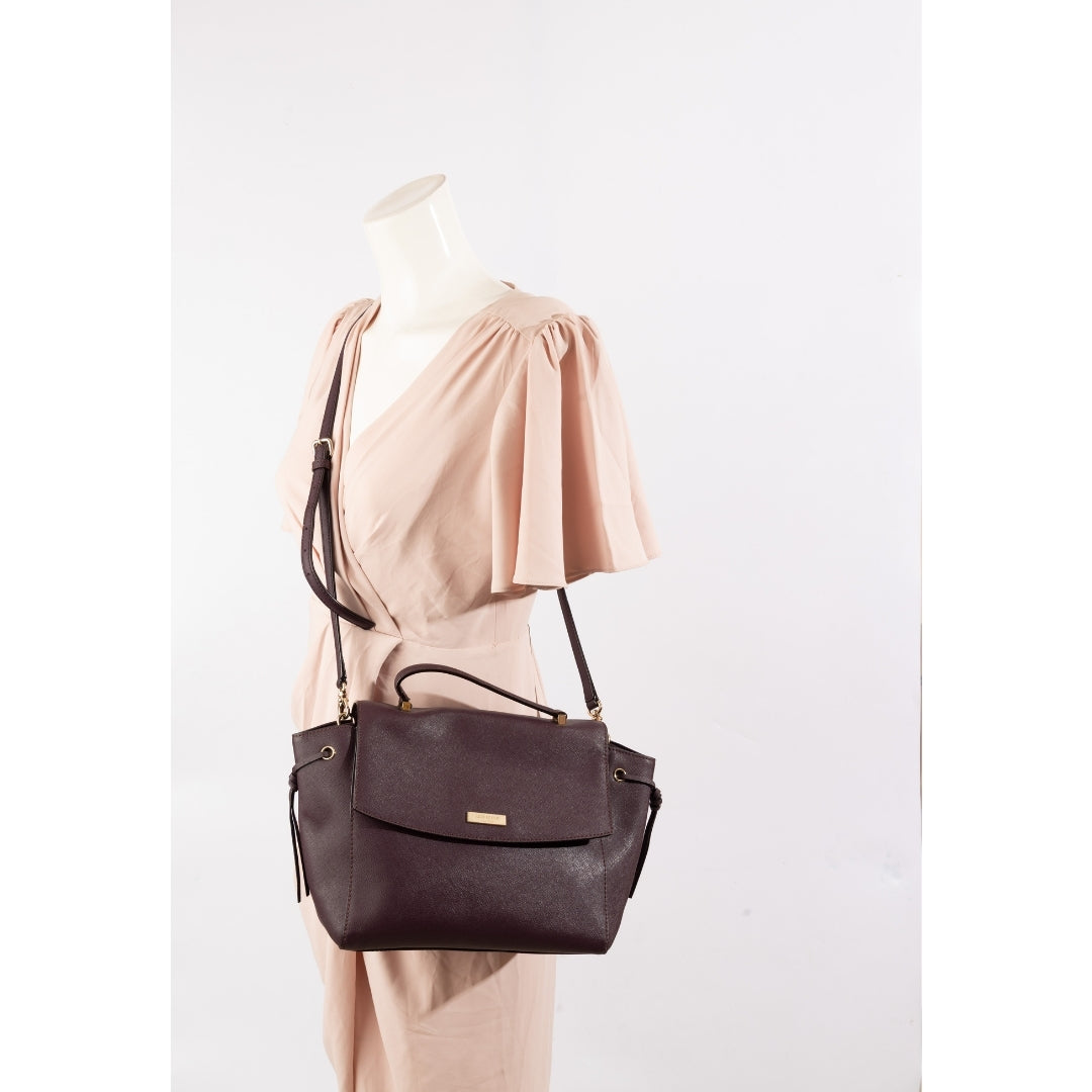 Kate Spade Leather Flap Top Handle Bag