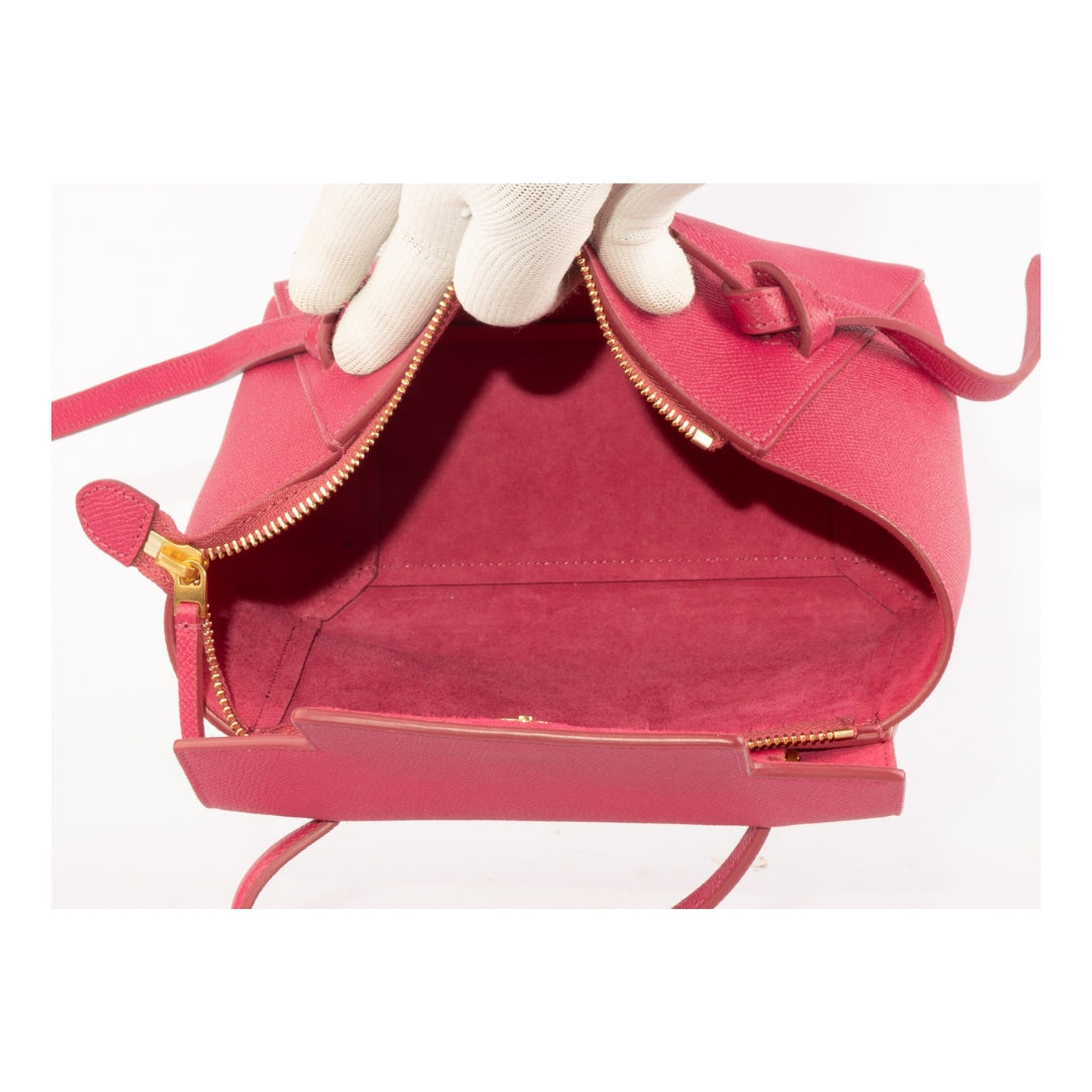Celine Grained Calfskin Nano Belt Bag