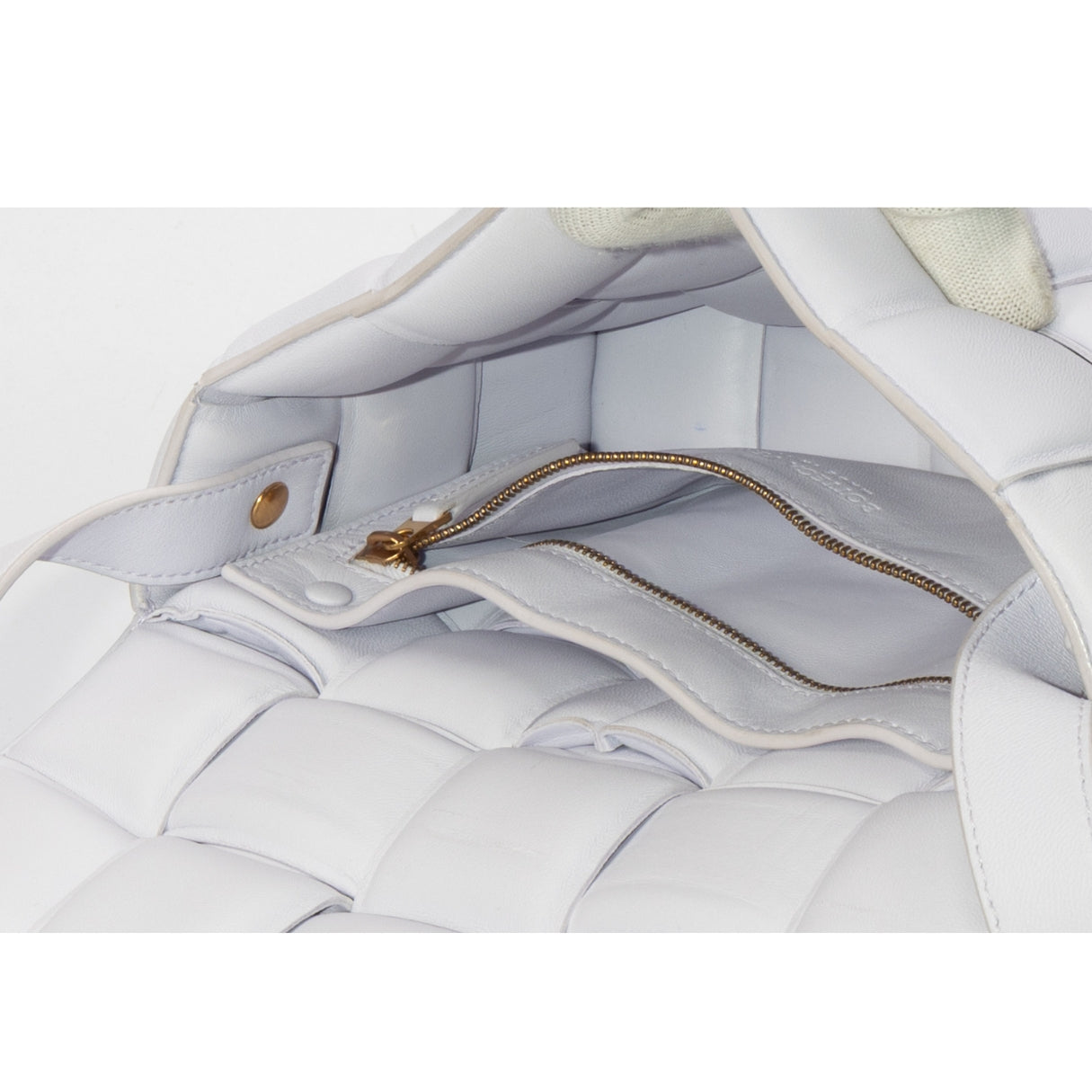 Bottega Venetta Lilac Padded Cassette Crossbody Bag