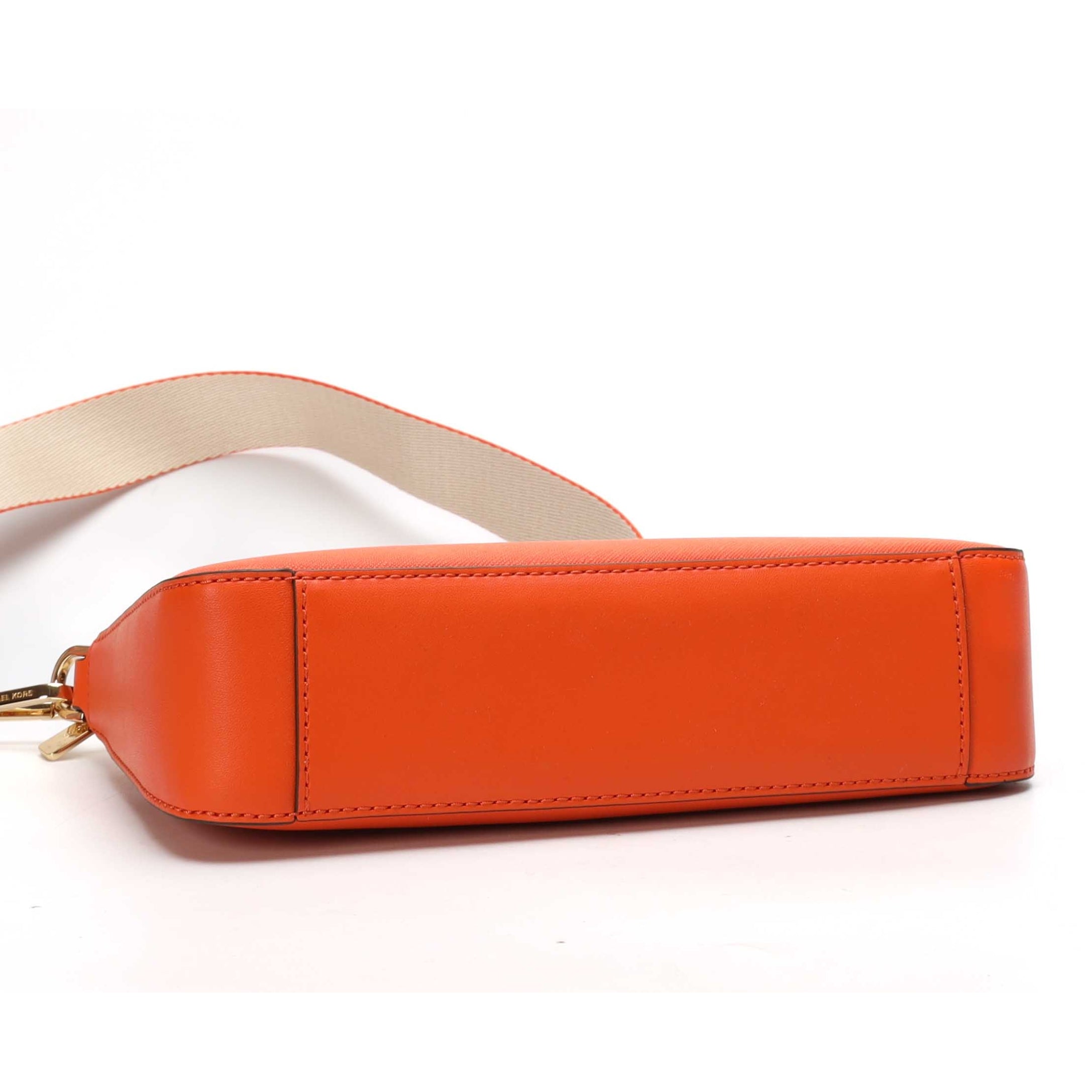 Michael Kors Jet Set Orange Airpods Case Crossbody Bag