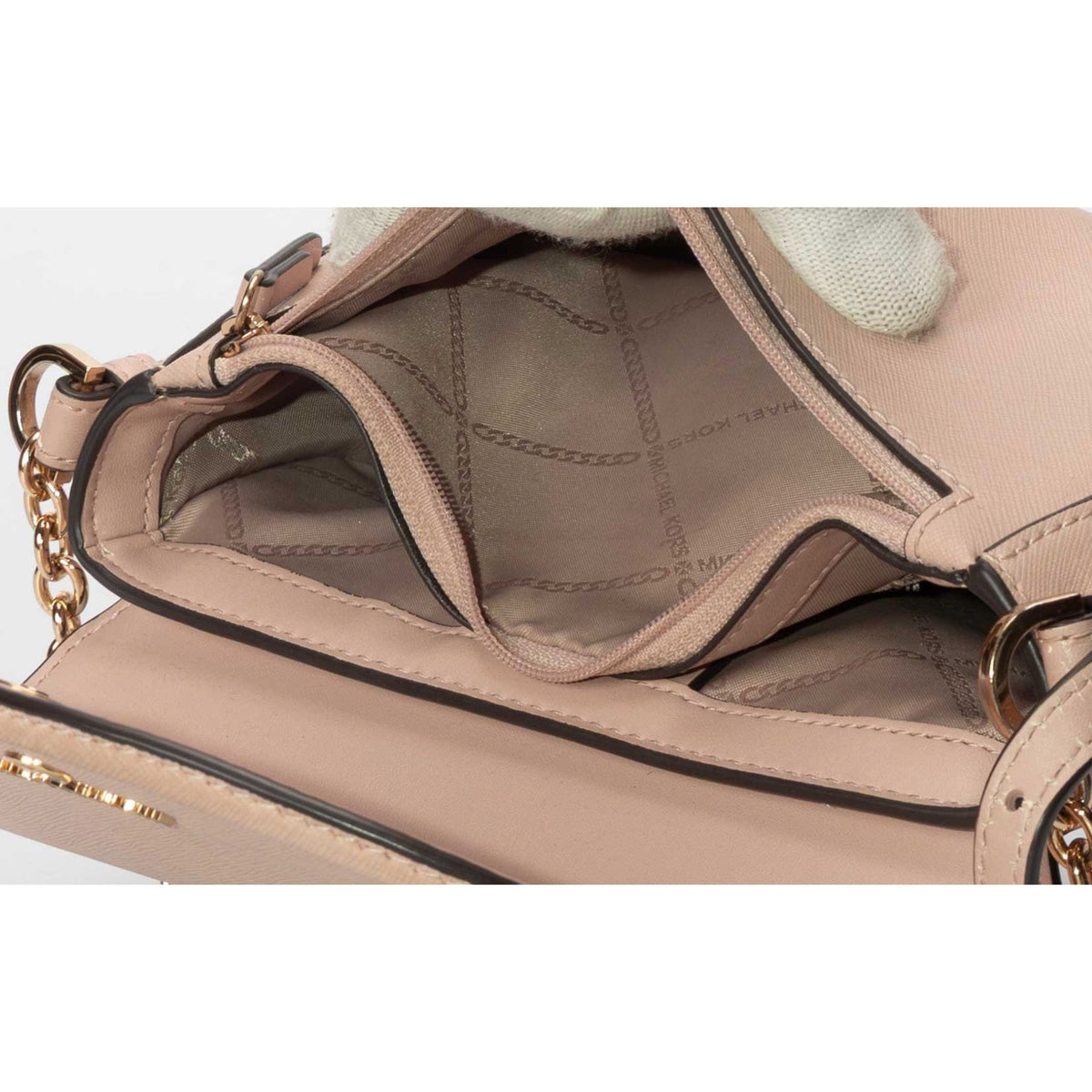 Michael Kors Charm Half Dome Crossbody Bag