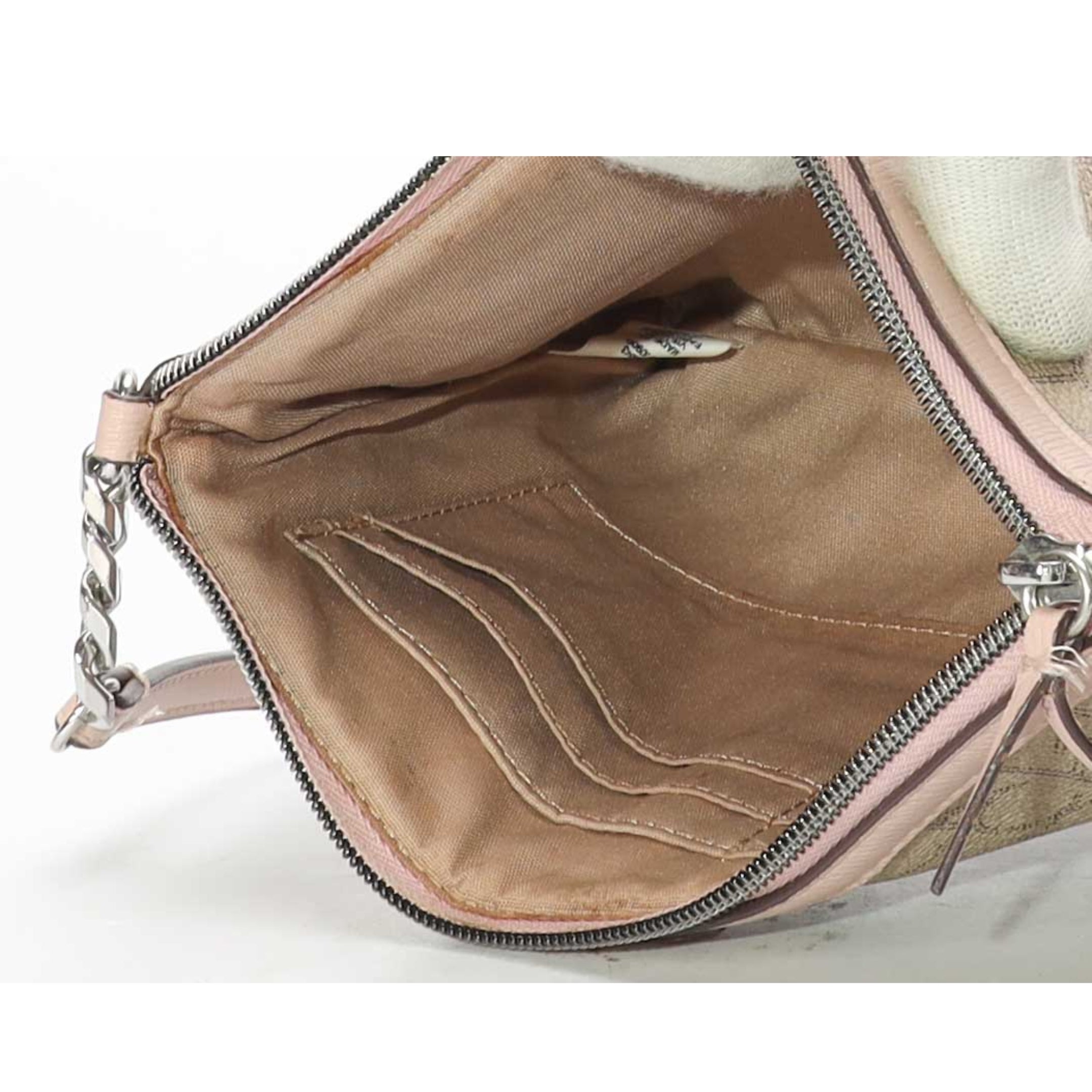 Calvin Klein Printed Structured Pochette Bag