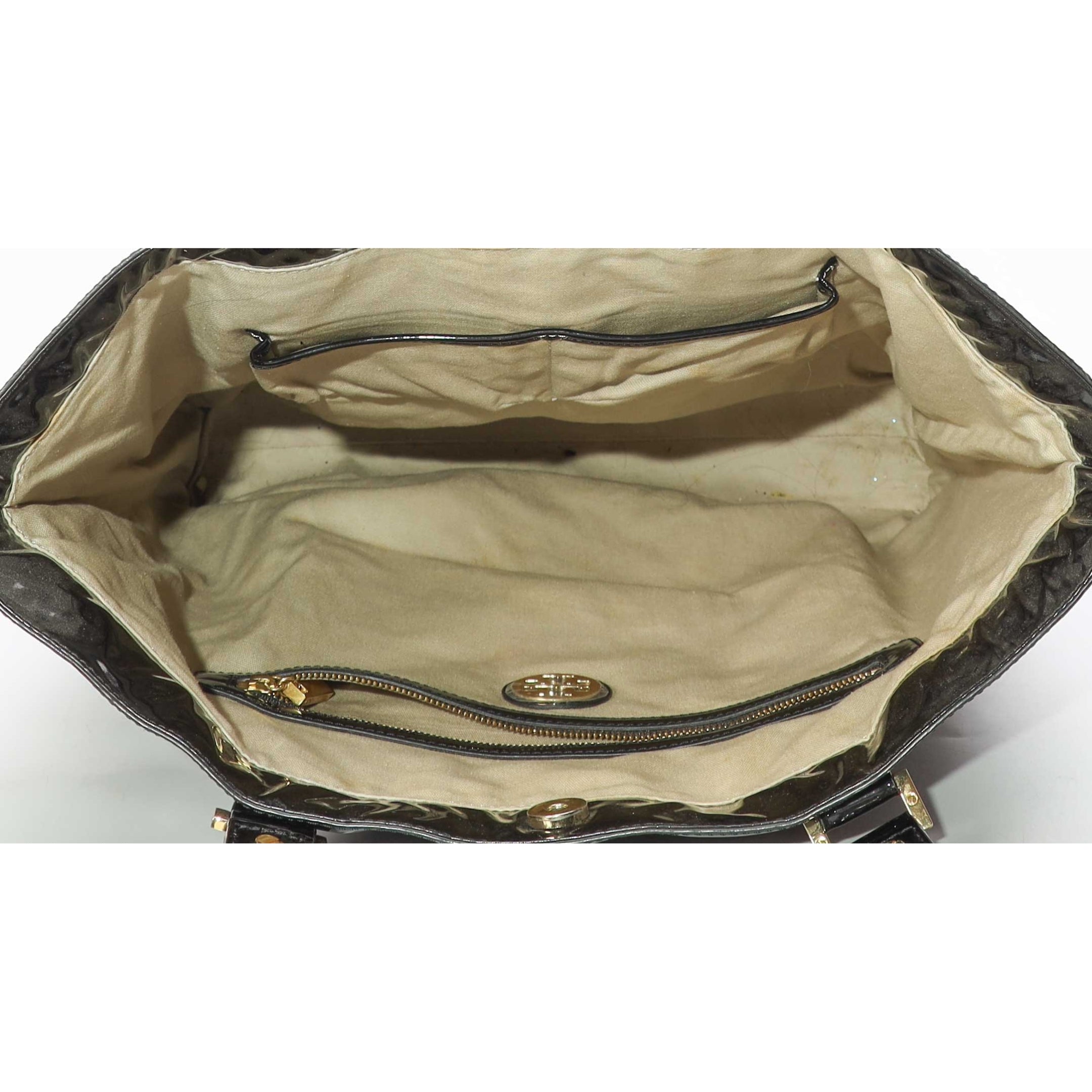 Tory Burch Quilted Black Tote