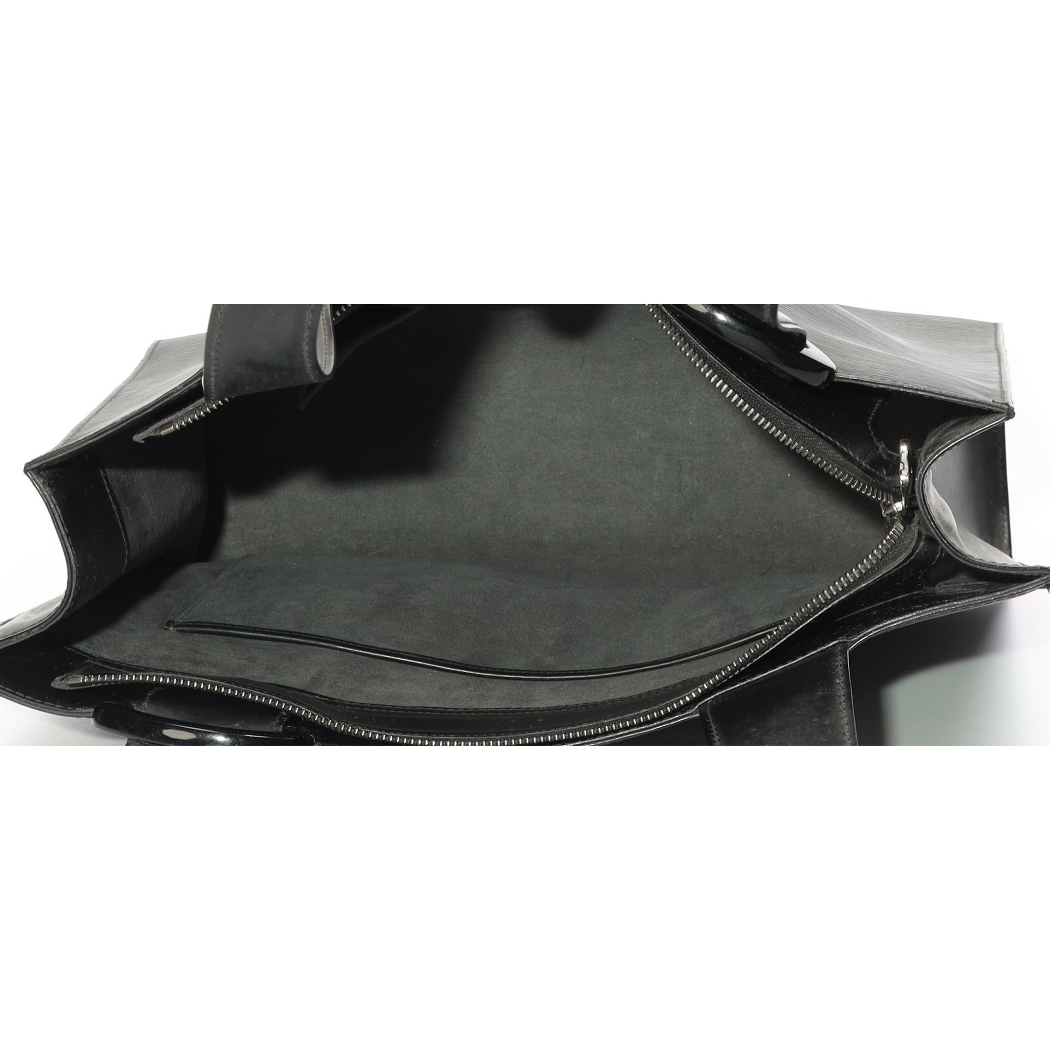 Louis Vuitton Black Epi Leather Gemeaux Tote
