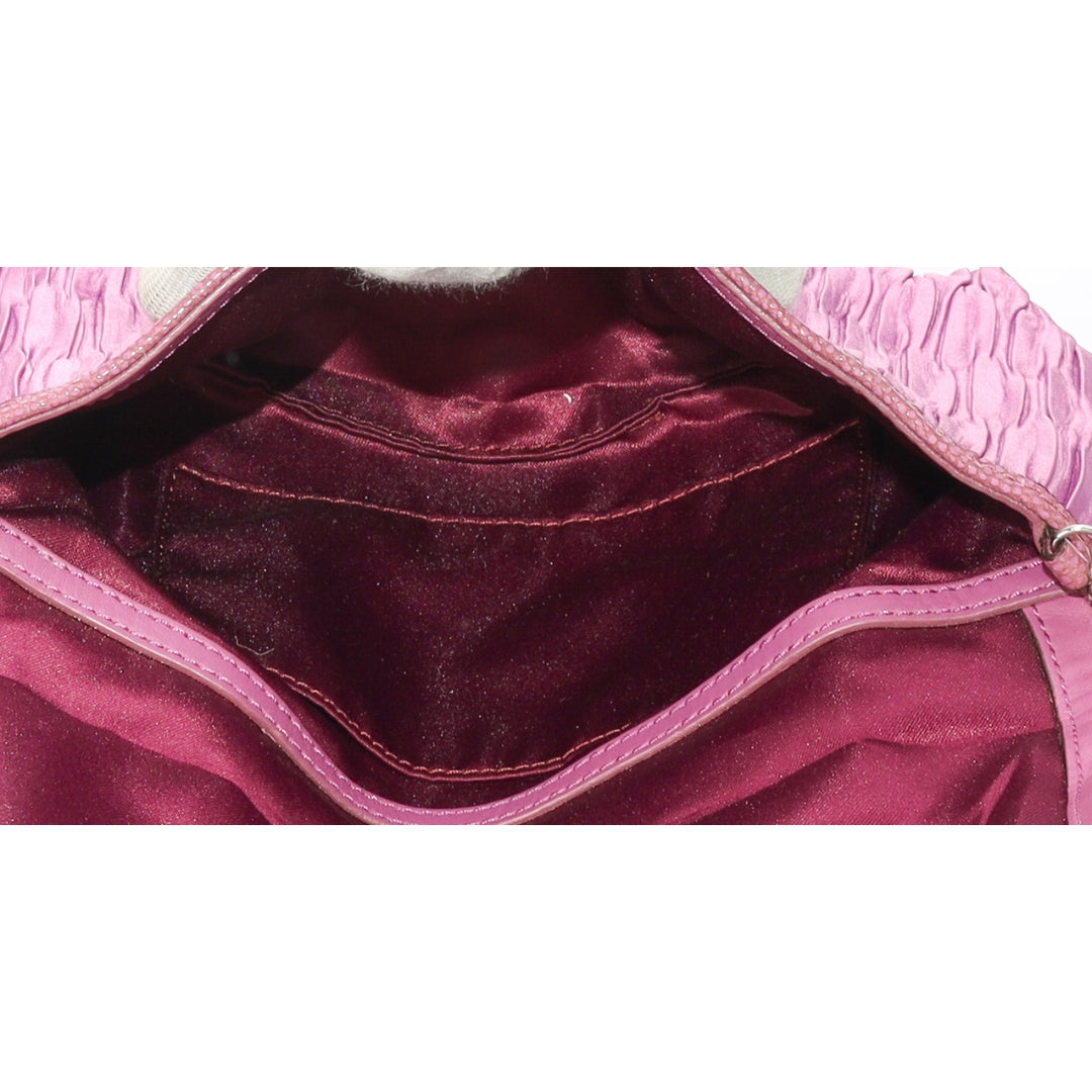 Coach Madison Pink Pleated Crossbody Bag