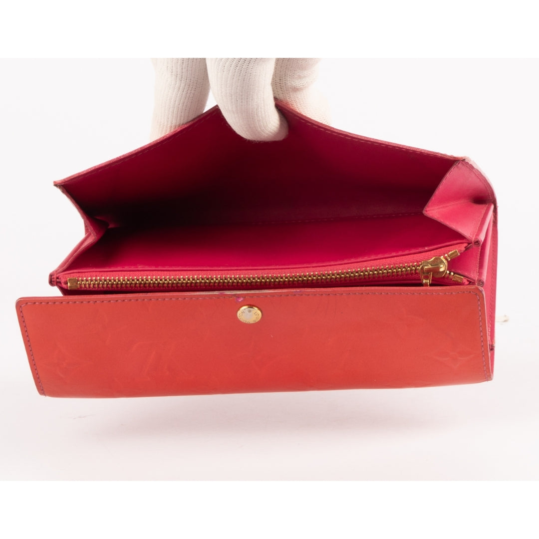 Louis Vuitton Patent Leather Monogram Vernis Porte Tresor Wallet