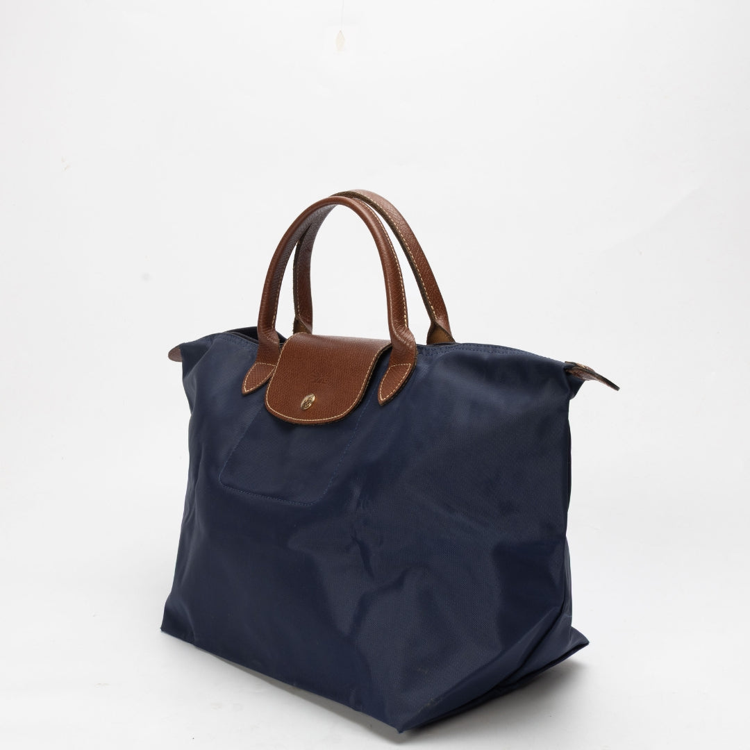 Longchamp Le Pliage Original Navy Foldable Tote